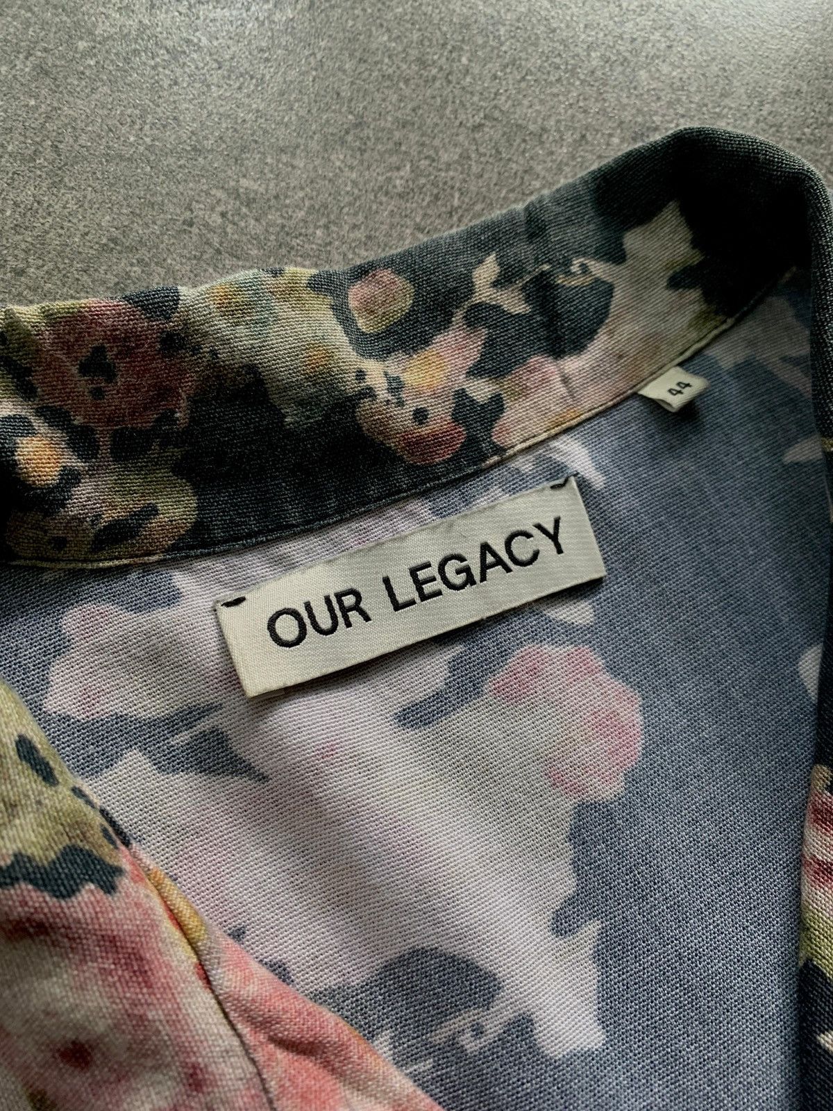 Our Legacy FREE TAX! Elder Floral Open Collar Shirt Size US M / EU 48-50 / 2 - 7 Thumbnail