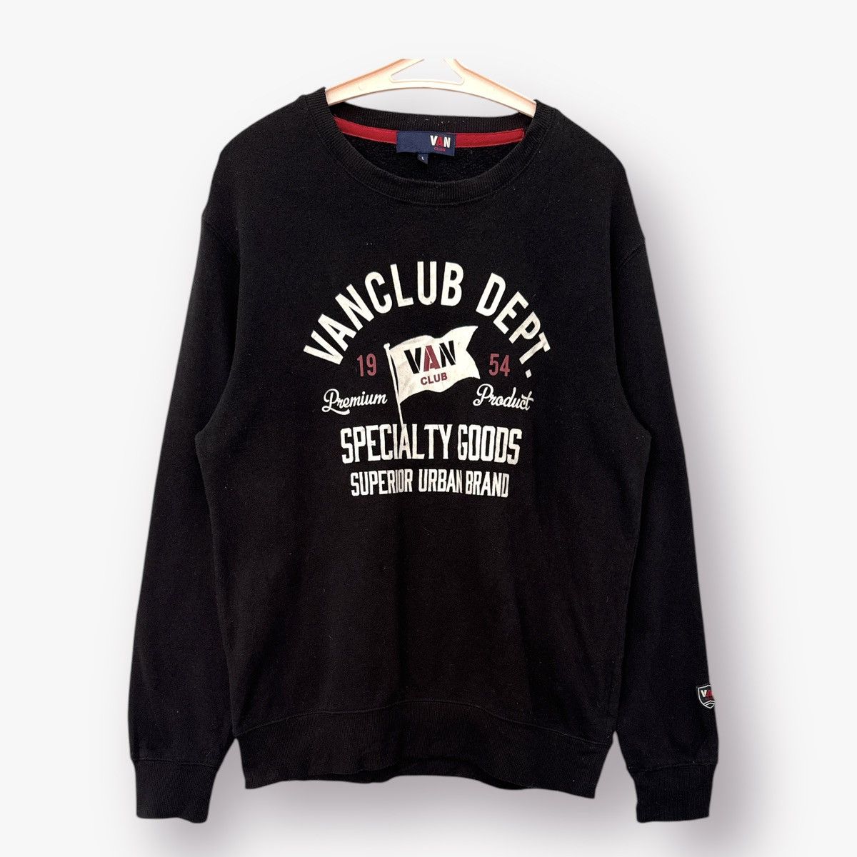Van 🔥 Van Club Sportwear Sweatshirt - L Size US S / EU 44-46 / 1 - 2 Thumbnail