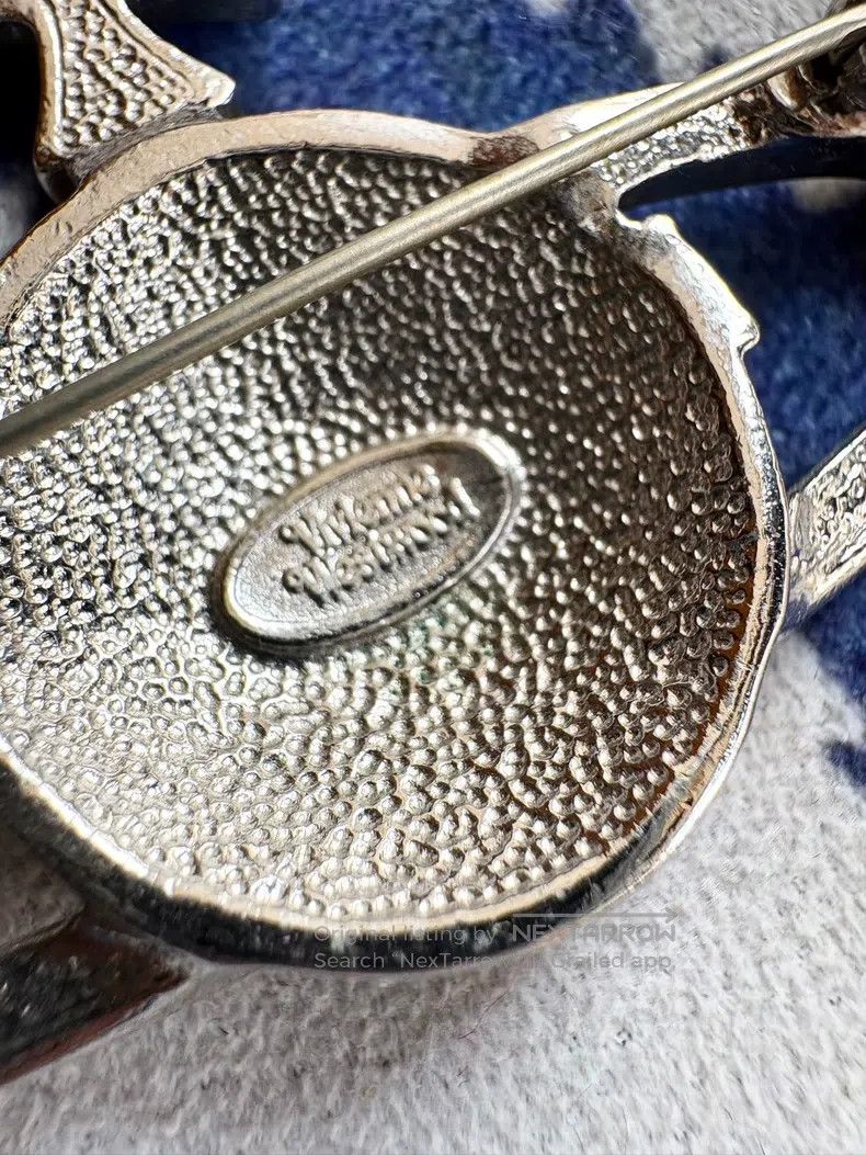 Vivienne Westwood Vivienne Westwood Vintage Silver Big Saturn Full Diamond B Size ONE SIZE - 4 Thumbnail