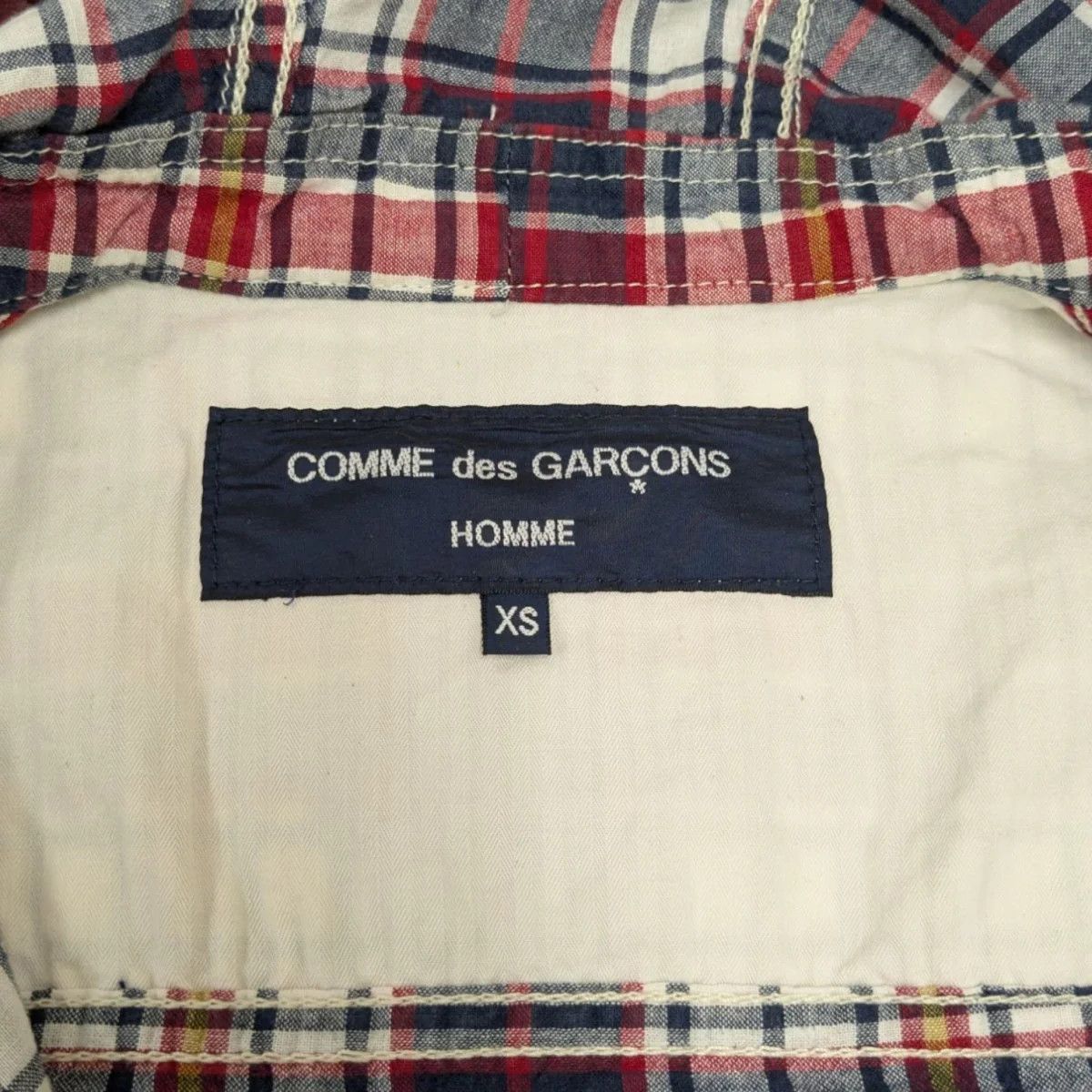 Comme des Garcons × Comme des Garcons Homme AD2011 Zip Up Hooded Jacket Size US XS / EU 42 / 0 - 5 Thumbnail