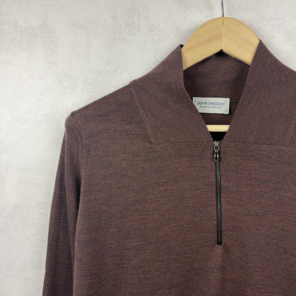 John Smedley John Smedley Men’s 1/4 Zip Merino Wool Sweater Jumper Size S Size US S / EU 44-46 / 1 - 5 Thumbnail