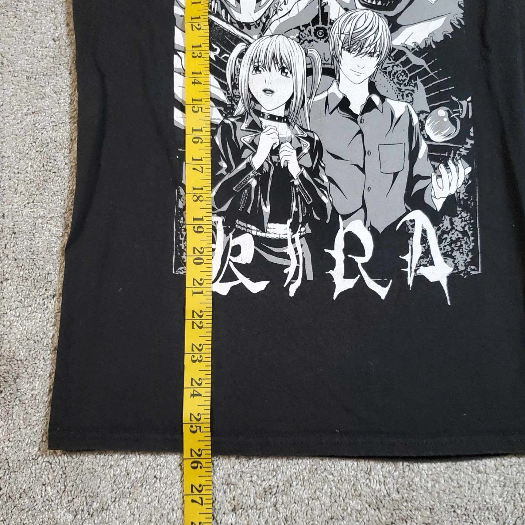 Akira Official Death Note T-Shirt Kira Shinigami group Death Note Brand Shirt Men S Black Anime Adults Small S Size US S / EU 44-46 / 1 - 5 Thumbnail