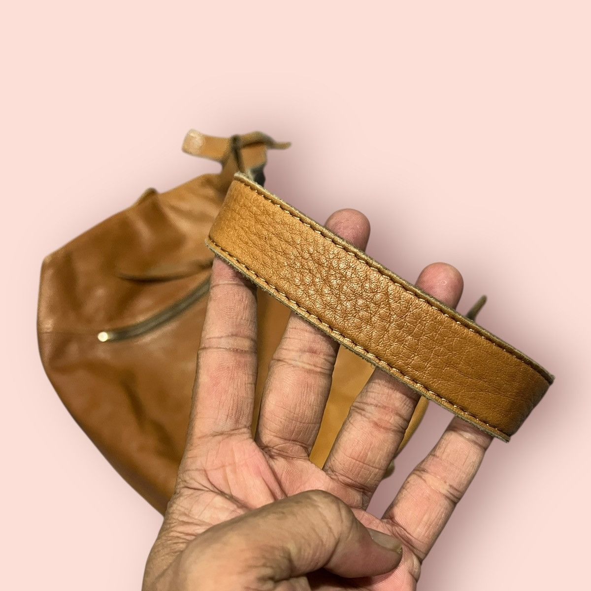 Dakota Grizzly × Japanese Brand × Leather VINTAGE DAKOTA JAPAN LEATHER CROSSBODY SHOULDER SLING BAG Size ONE SIZE - 23 Thumbnail
