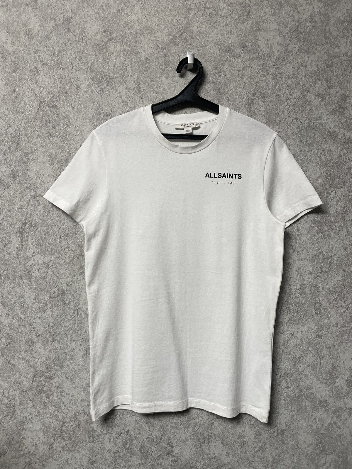 Allsaints Allsaints Big Logo White Classic T-Shirt Size US XS / EU 42 / 0 - 2 Thumbnail