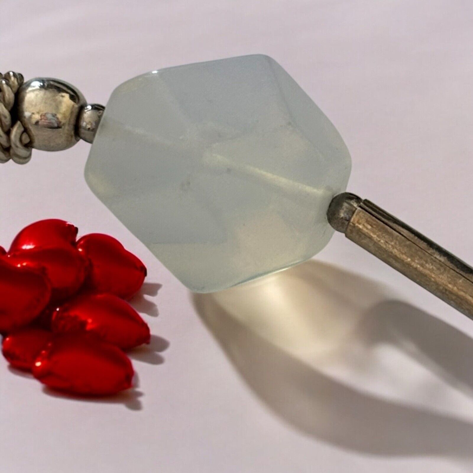 Other Sterling Silver Opalite Necklace Mexico Signed GAOI 18” 45g Size ONE SIZE - 4 Thumbnail