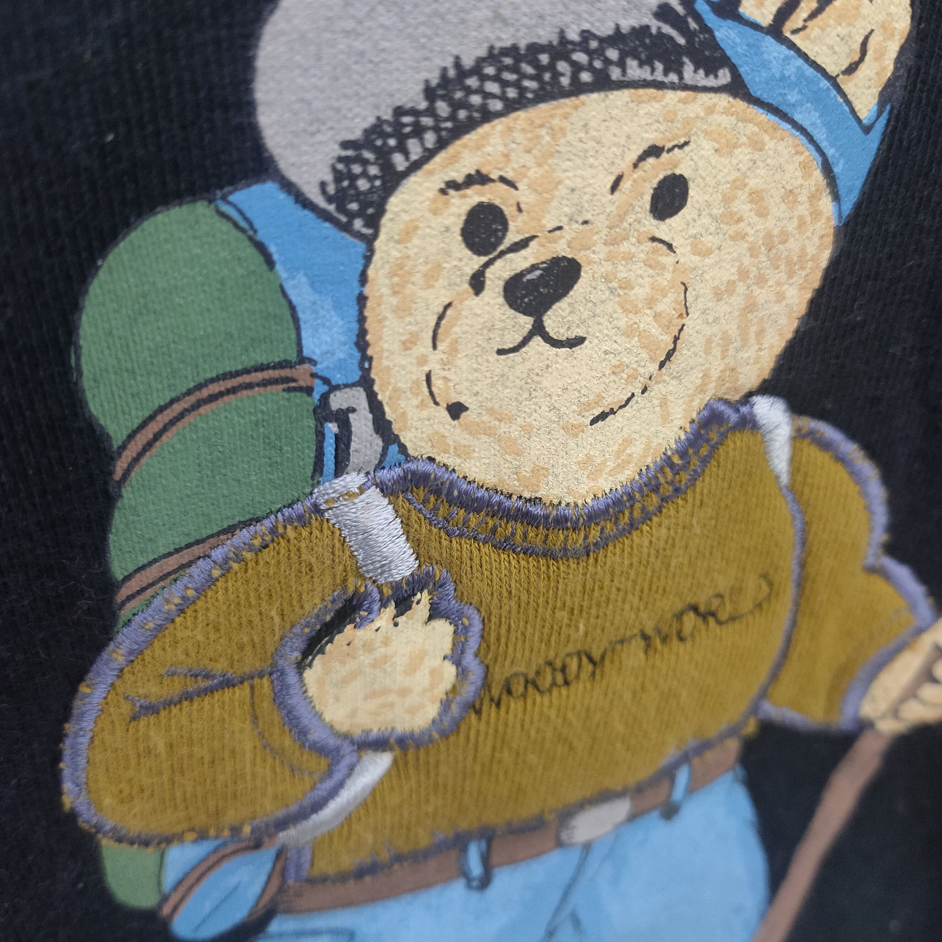 Designer × Vintage 90s Woody World Canadian Rookies Raglan Sweatshirt Size M / US 6-8 / IT 42-44 - 6 Thumbnail