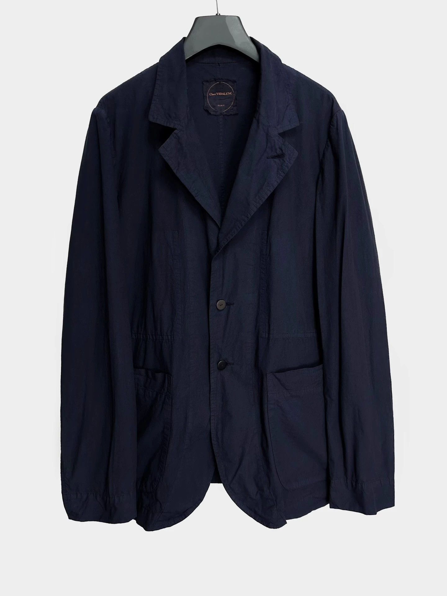 Casey Vidalenc Blue Lightweight Blazer Jacket Size M Size US M / EU 48-50 / 2 - 1 Thumbnail
