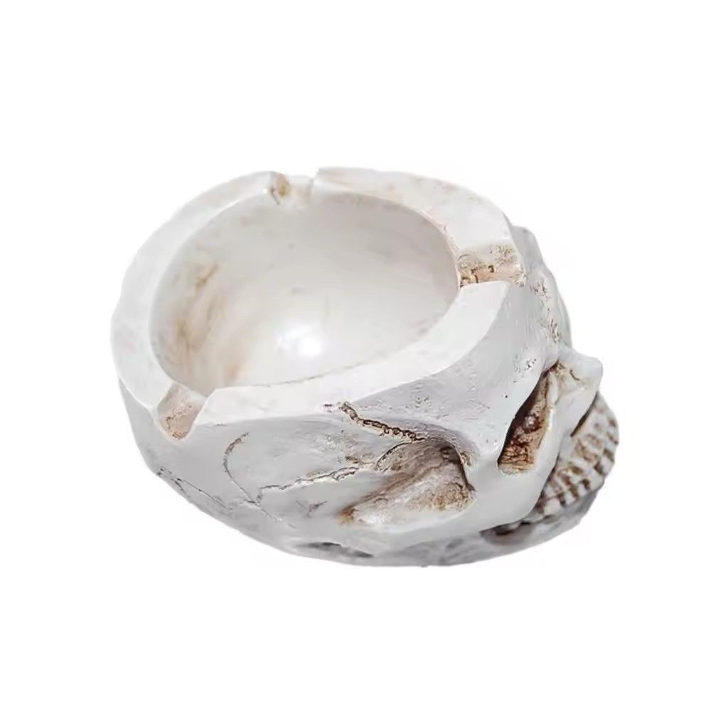 Other Resin Skeleton Head Ashtray Size ONE SIZE - 2 Thumbnail