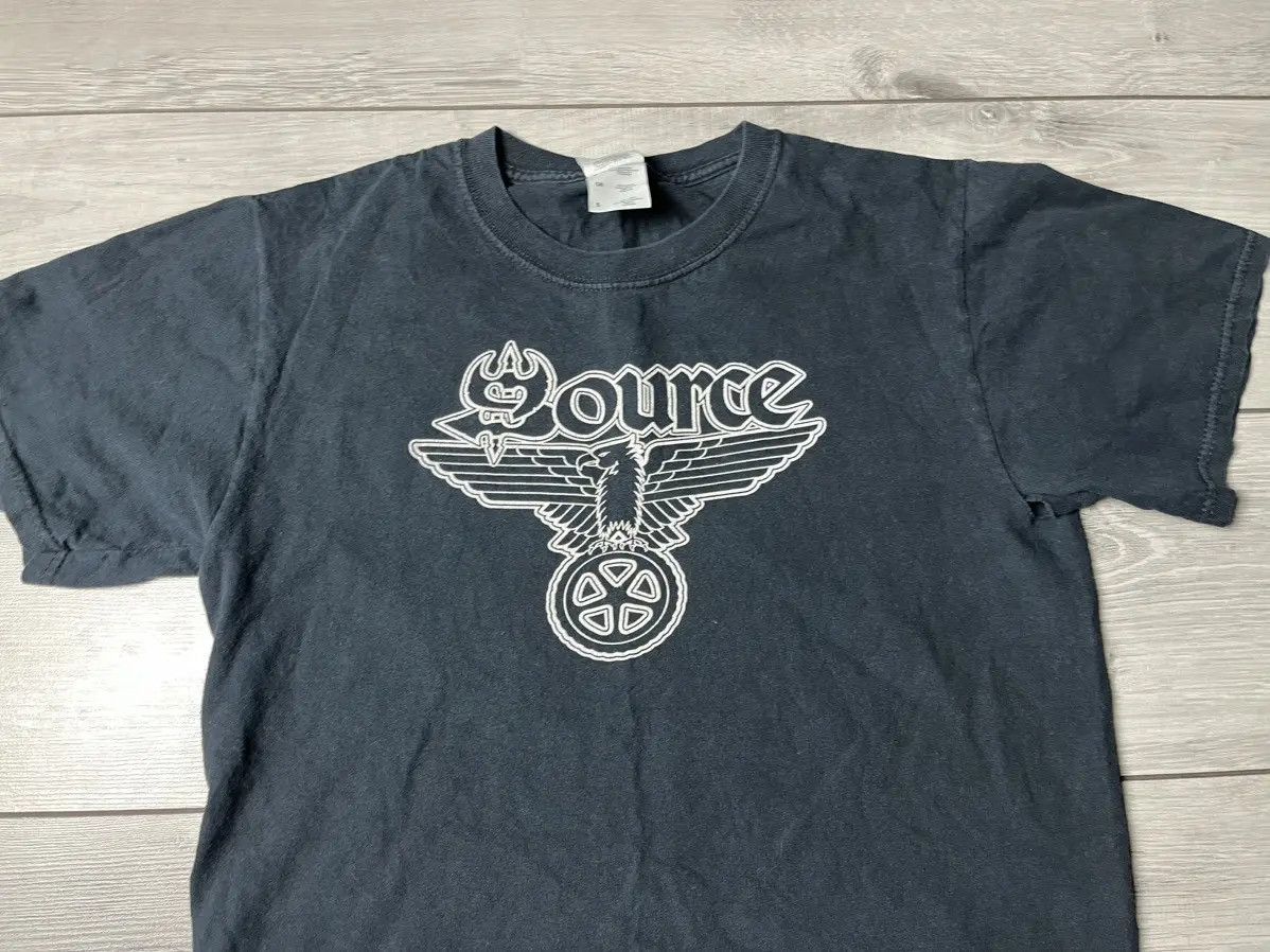 Band Tees Source T Shirt Mens XL Black BMX Centre Logo Eagle Bike Co Size US S / EU 44-46 / 1 - 3 Thumbnail