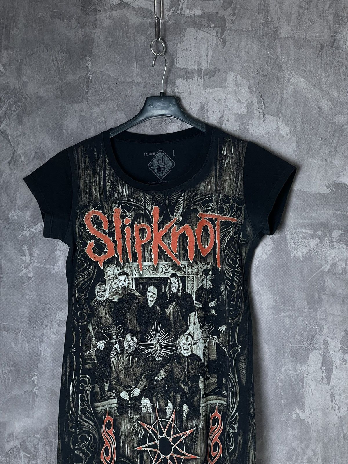 Slipknot Slipknot Overprint Rock Metal Band Vintage Tank Top Tee Size L / US 10 / IT 46 - 2 Thumbnail