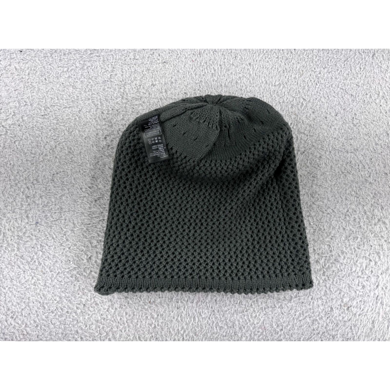 Forever 21 FOREVER 21 Beanie Hat Adult One Size Gray Knit 100% Acrylic Ski Snowboard Winter Casual Workwear Mens Beanie Size ONE SIZE - 3 Thumbnail