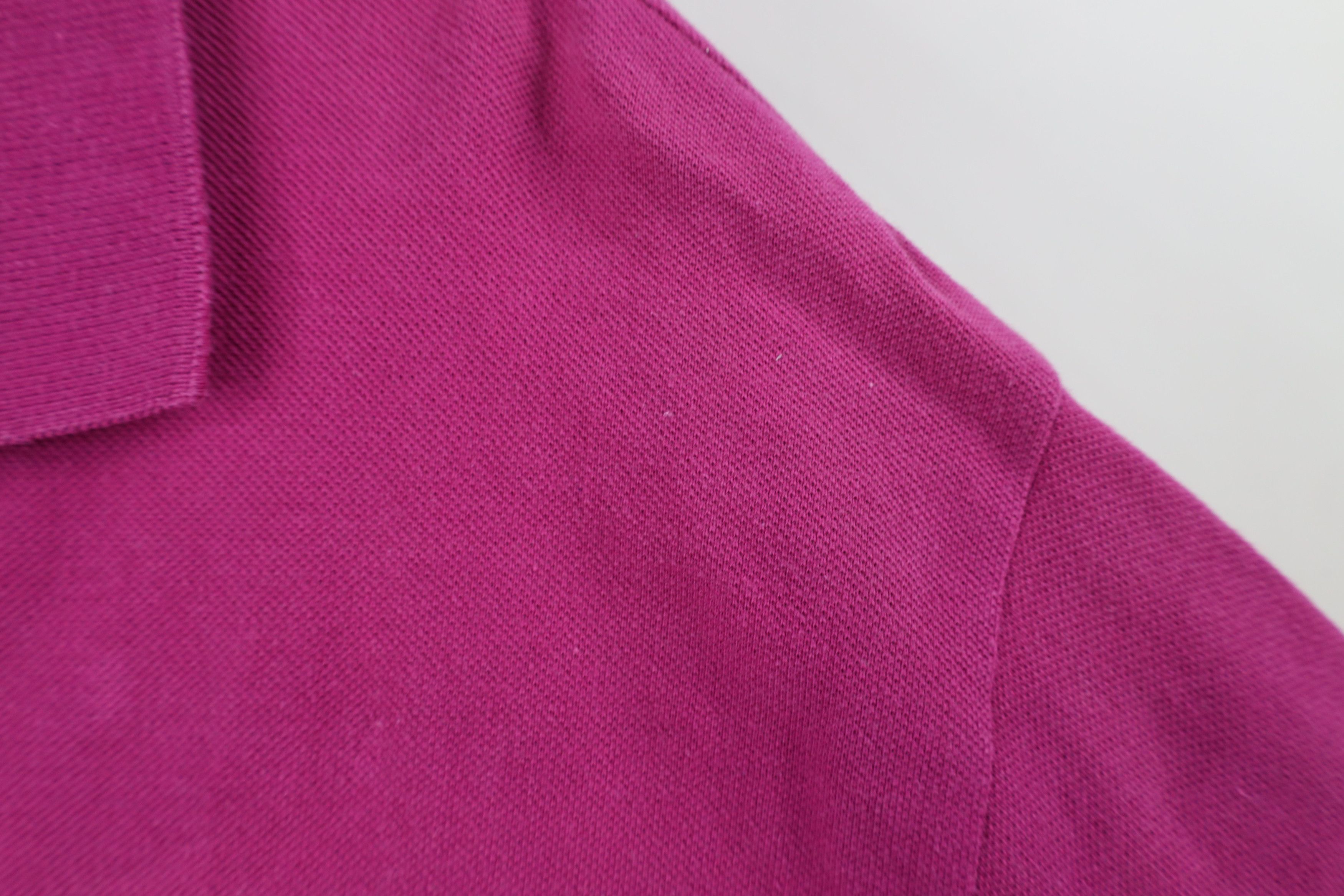 Ralph Lauren × Vintage Vintage 90s Chaps Ralph Lauren Crest Polo Shirt Pink USA Size US XL / EU 56 / 4 - 5 Thumbnail