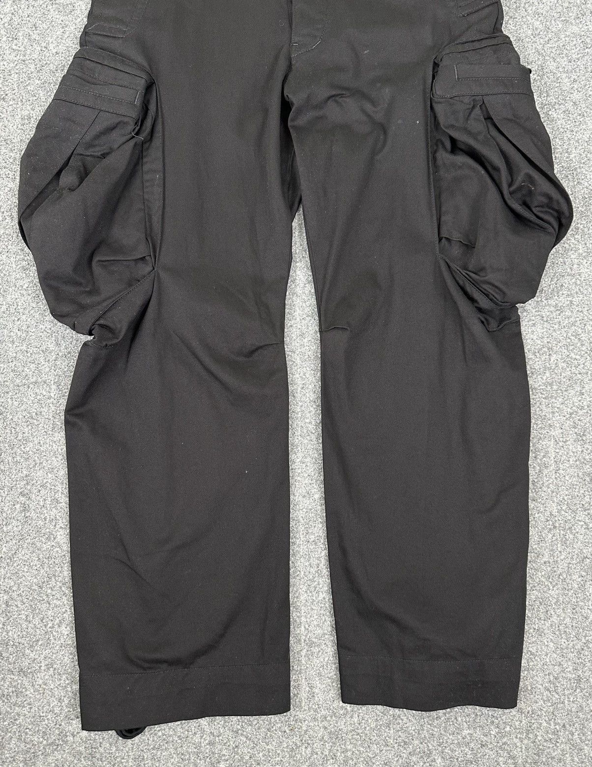 Y's × Yohji Yamamoto Yohji Yamamoto - Y’s S/S01 “Bomb” Parachute Cargo Jumpsuit Size US 33 - 4 Thumbnail