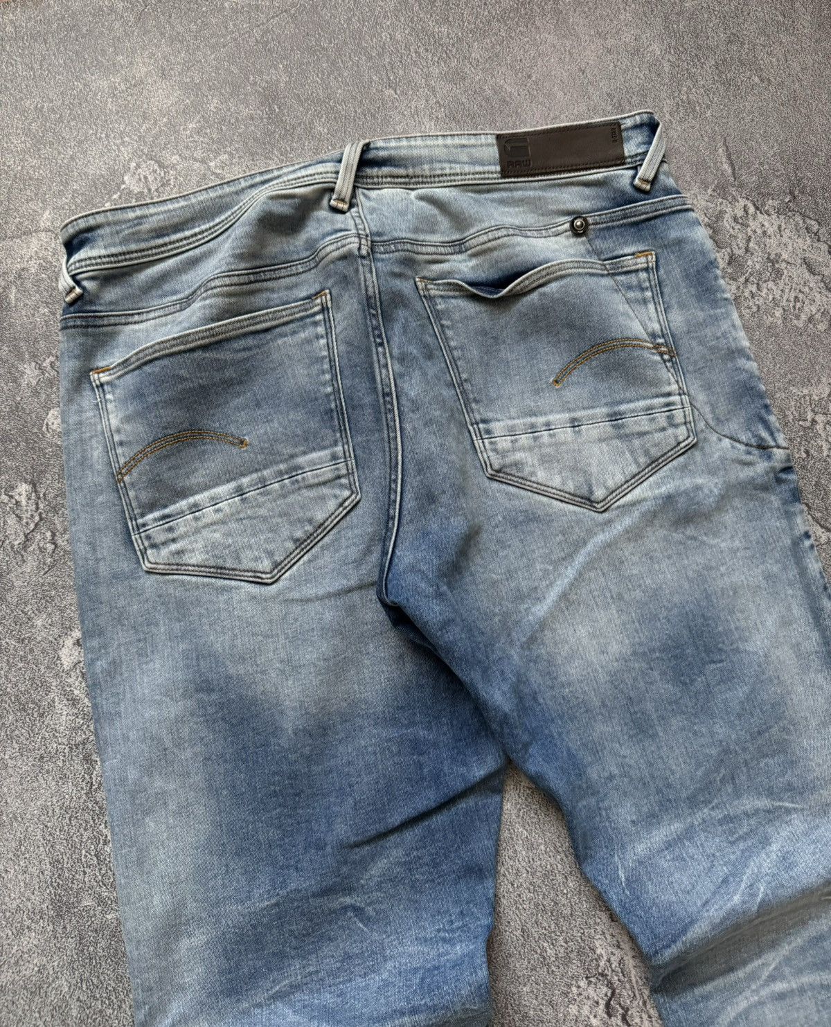 G-Star × Vintage G star raw 36/34 G-bleid slim denim pant trouser Jean chino Size US 36 / EU 52 - 3 Thumbnail