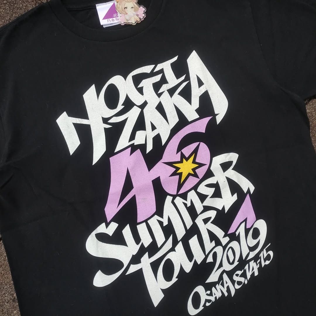 Band Tees Nogizaka46 Summer Tour 2019 Tee Size US M / EU 48-50 / 2 - 2 Thumbnail