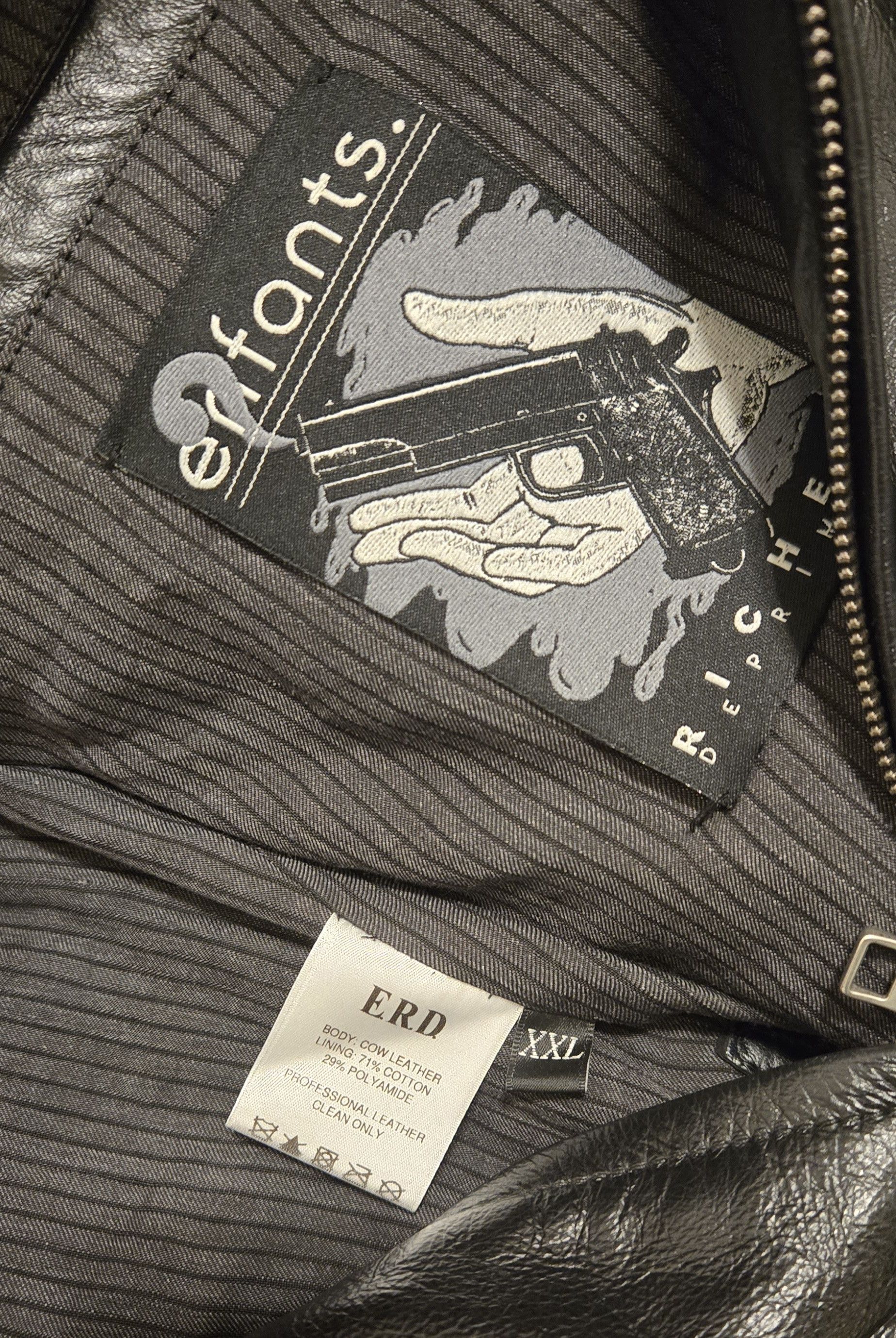 Enfants Riches Deprimes Studded Scorpio Rising Leather Jacket Size US XXL / EU 58 / 5 - 4 Thumbnail