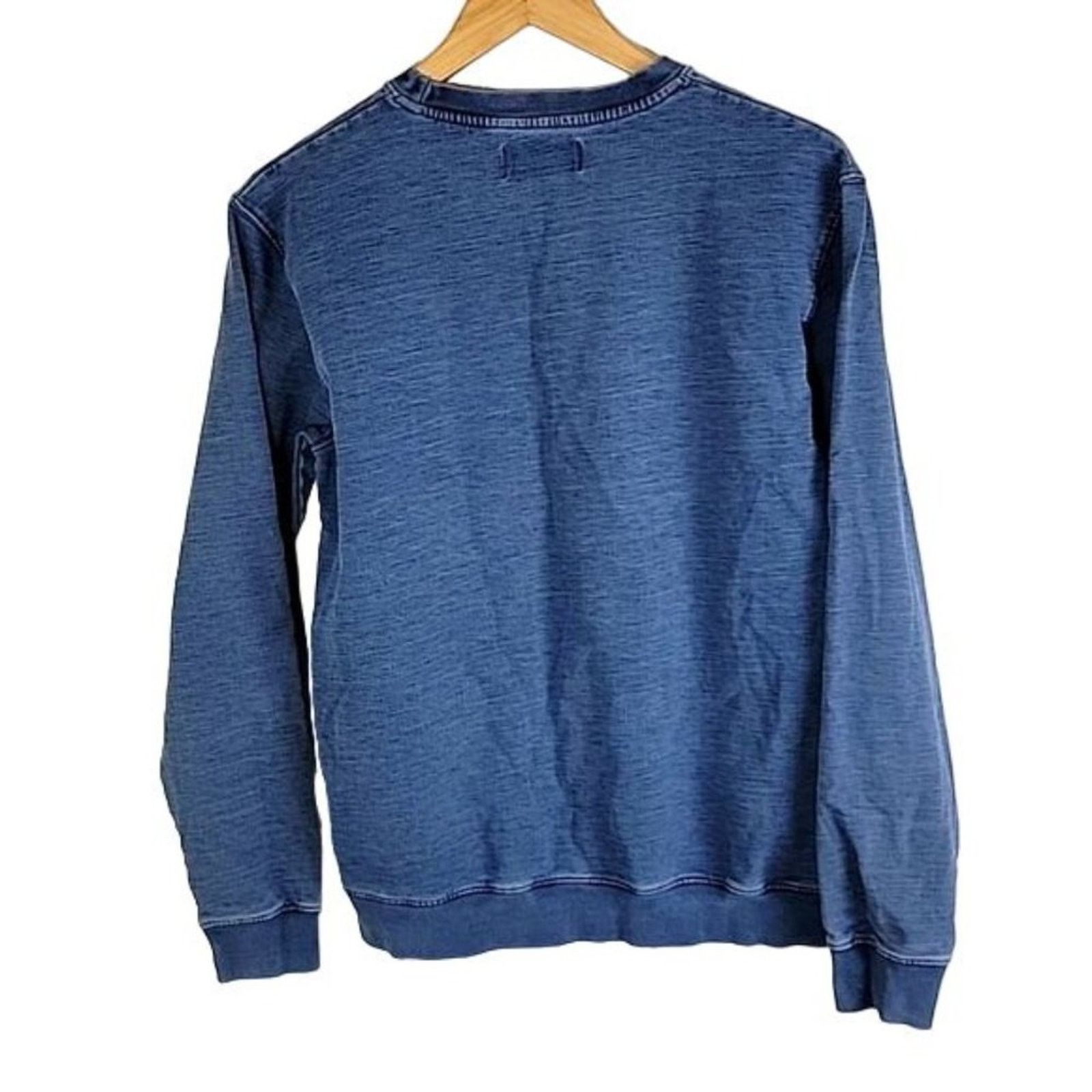 Wood Wood Wood Wood Denim Mens Crew Neck Insulated Sweatshirt Size US M / EU 48-50 / 2 - 2 Thumbnail