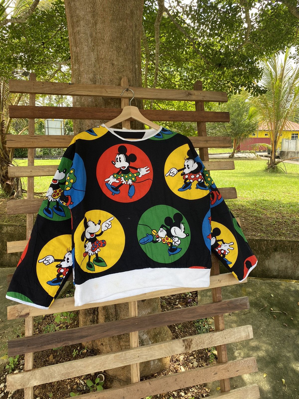 Mickey Mouse 90s Mickey Mouse Reversible Sweatshirt Size US XL / EU 56 / 4 - 5 Thumbnail