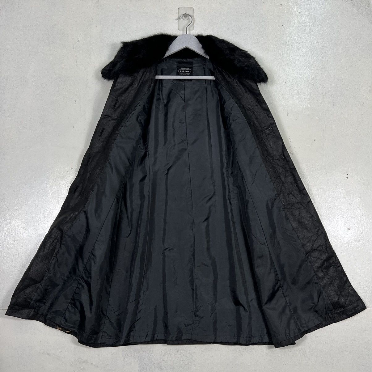 Japanese Brand 🔥 SABUROKU REAL FUR TRIM JACKET Size US M / EU 48-50 / 2 - 11 Thumbnail