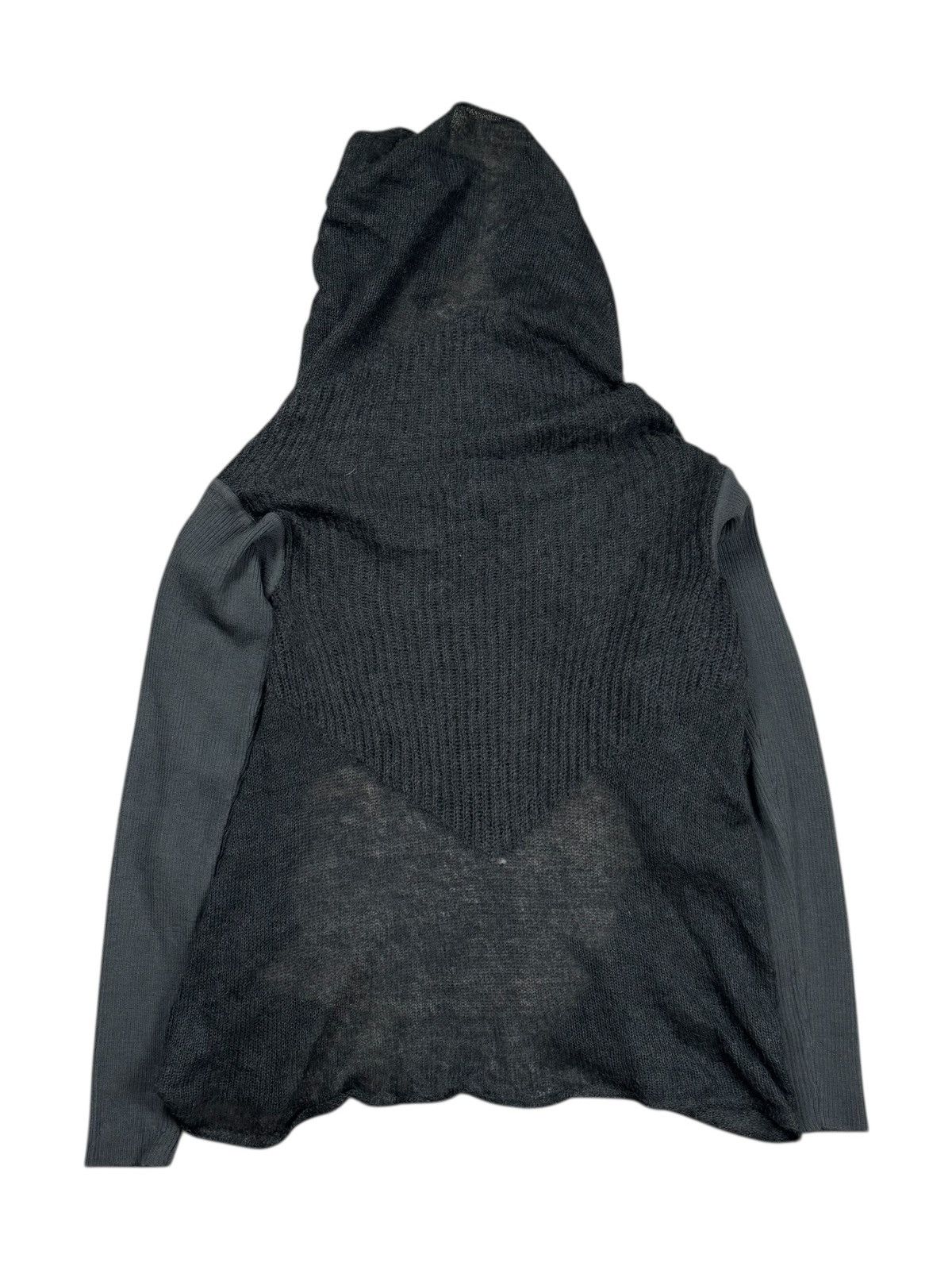 Yasuyuki Ishii 2000s Apex Japan - Vkei Style Outer Knitted Cardigan Size US M / EU 48-50 / 2 - 2 Thumbnail