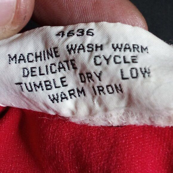Vintage Vintage 60s K-Mart Red Polyester Shorts Size 32" / US 10 / IT 46 - 3 Thumbnail