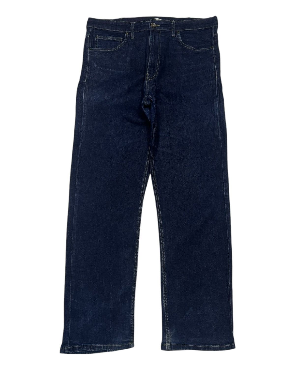 Japanese Brand OUTDOOR PRODUCTS CASUAL BLUE DENIM JEANS Size US 35 - 7 Thumbnail