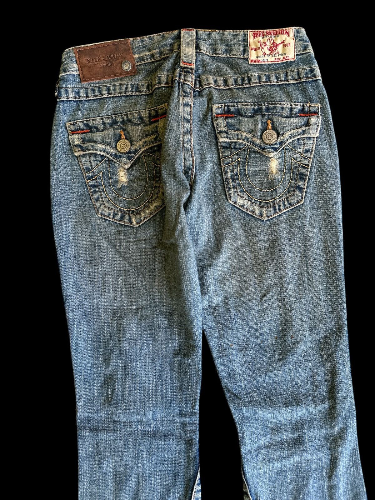 Japanese Brand Flare 💥 True Religion X King Baby Flare Fashion💥 Size US 28 / EU 44 - 10 Thumbnail