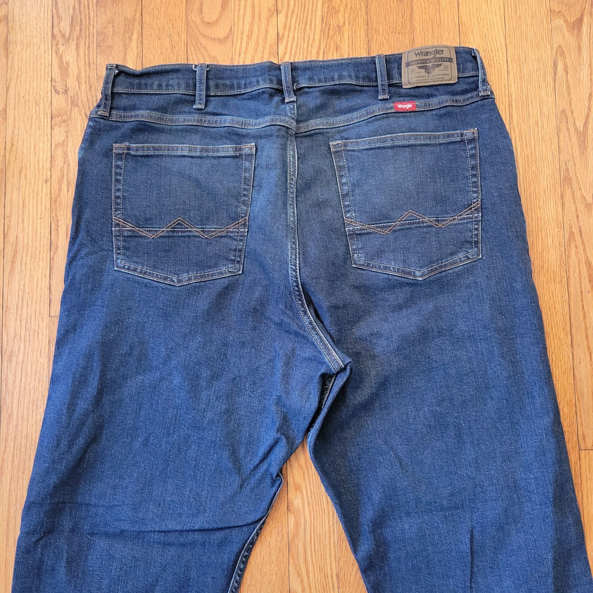 Wrangler Wrangler Relaxed Boot Jeans 38x32 Blue Denim Pants Bootcut Size US 38 / EU 54 - 4 Thumbnail