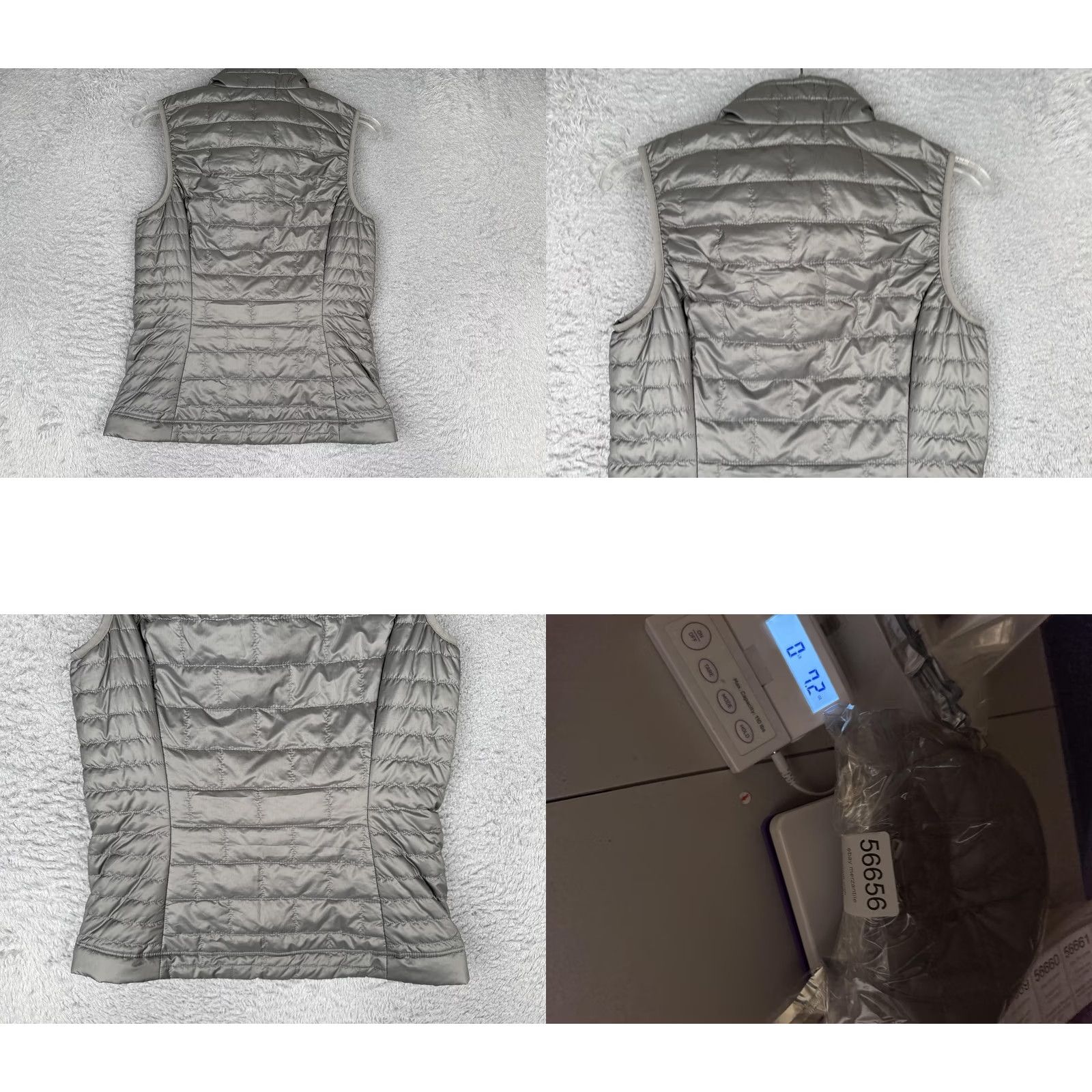 Patagonia Patagonia Nano Puff Vest Womens XS Gray Primaloft Insulated Full Zip Puffer Pocket Logo Patch Quilted Size XS / US 0-2 / IT 36-38 - 10 Thumbnail