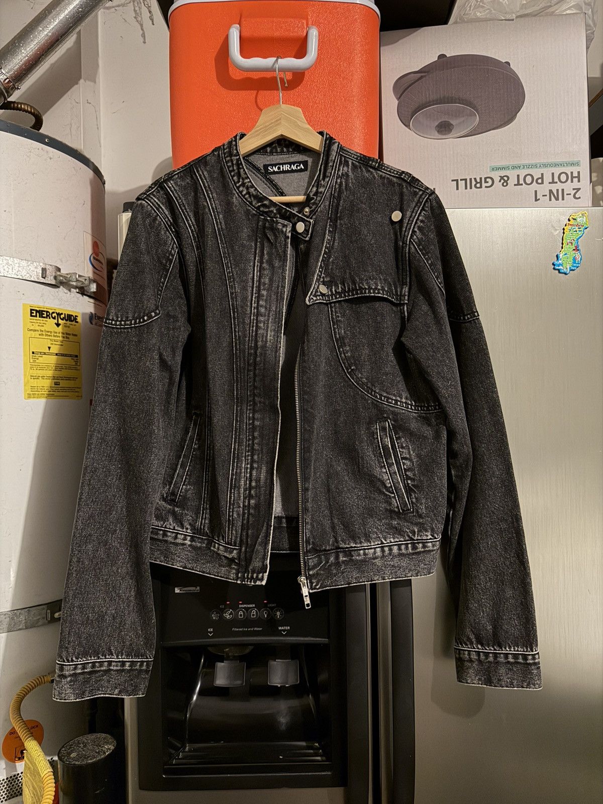 Other Sachraga Circuit Denim Moto Jacket Size US M / EU 48-50 / 2 - 4 Thumbnail