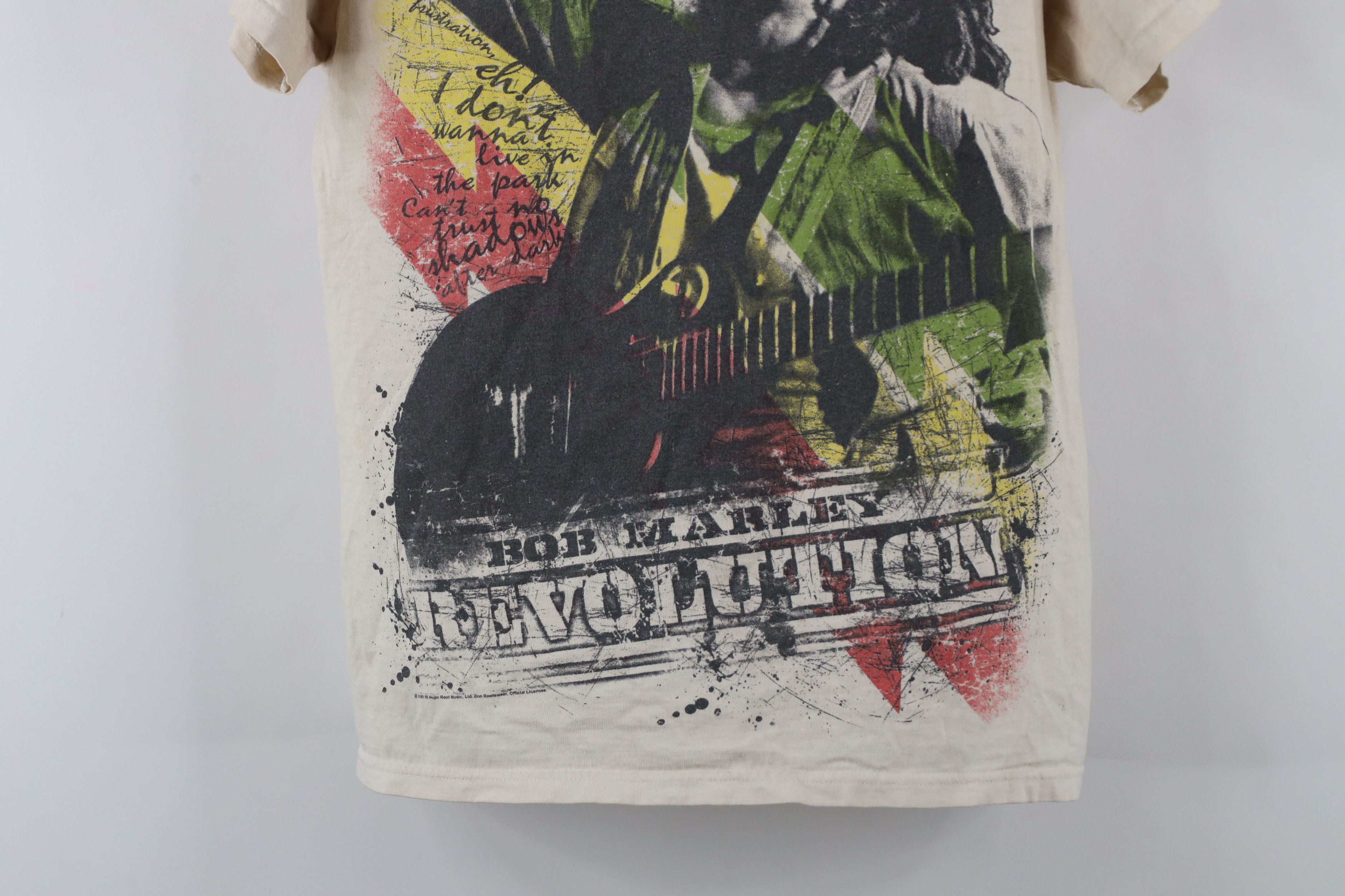 Vintage Vintage Y2K All Over Print Bob Marley Revolution T-Shirt Size US S / EU 44-46 / 1 - 3 Thumbnail