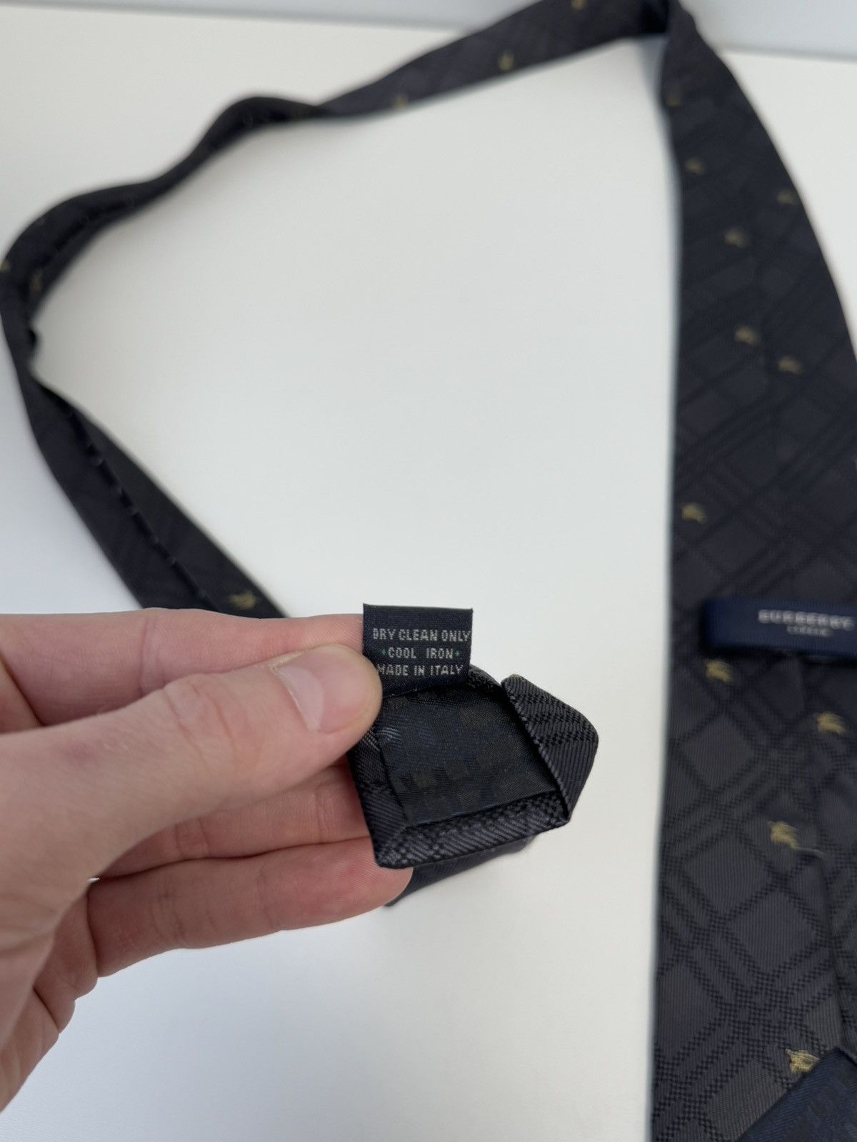Burberry Burberry Tie Italy Slik Size ONE SIZE - 6 Thumbnail