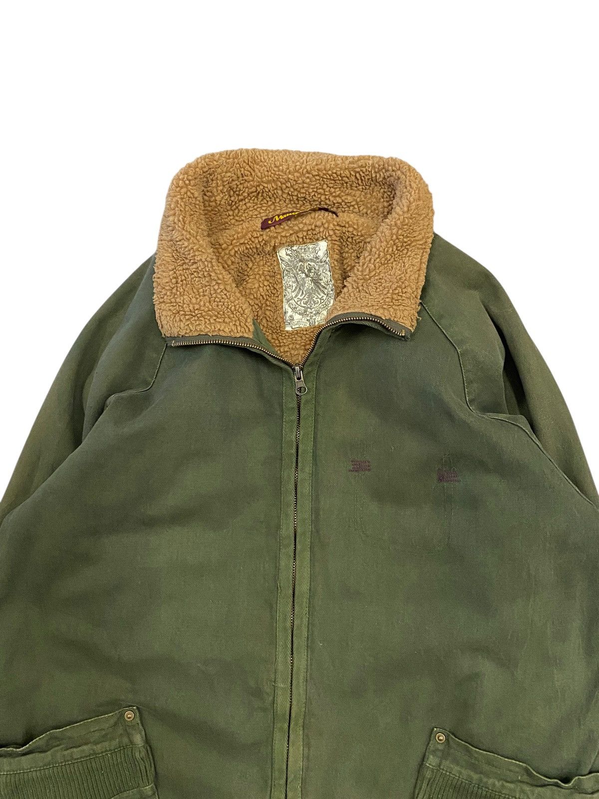 Vintage Vintage Military Style Sherpa Collar Jacket Size US L / EU 52-54 / 3 - 3 Thumbnail