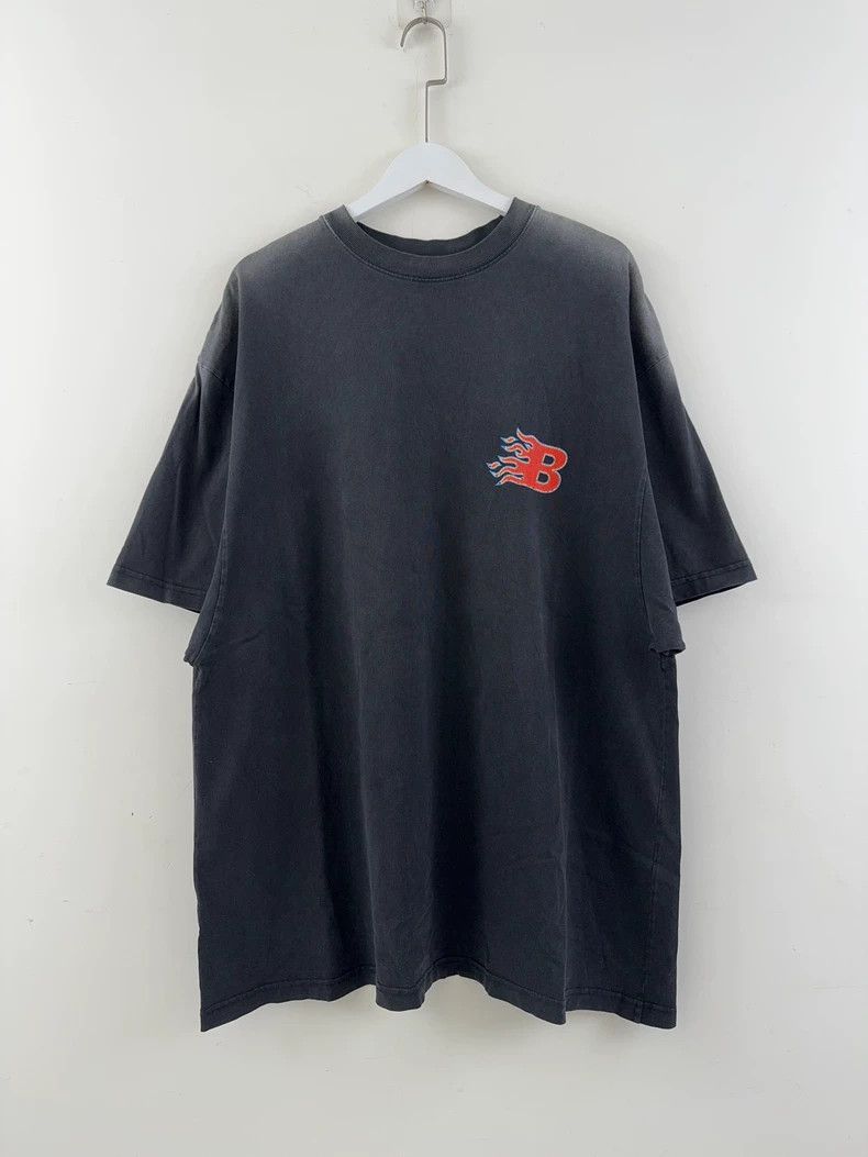 Balenciaga Balenciaga Flame Print Tee in Size XS-dmc Size US XS / EU 42 / 0 - 1 Thumbnail