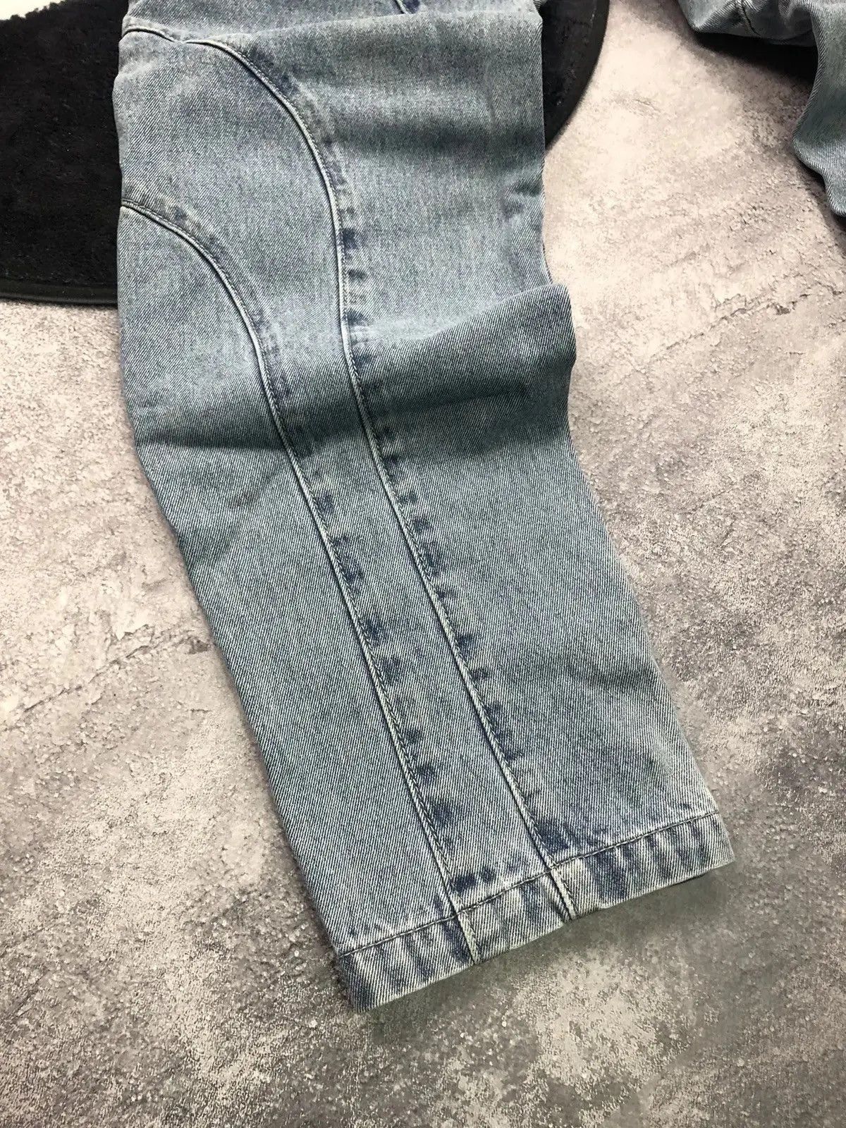 Maniere De Vior MANIERE DE VOIR Vintage Hype Avantgarde Jeans Striped Y2k Size 26" / US 2 / IT 38 - 11 Thumbnail
