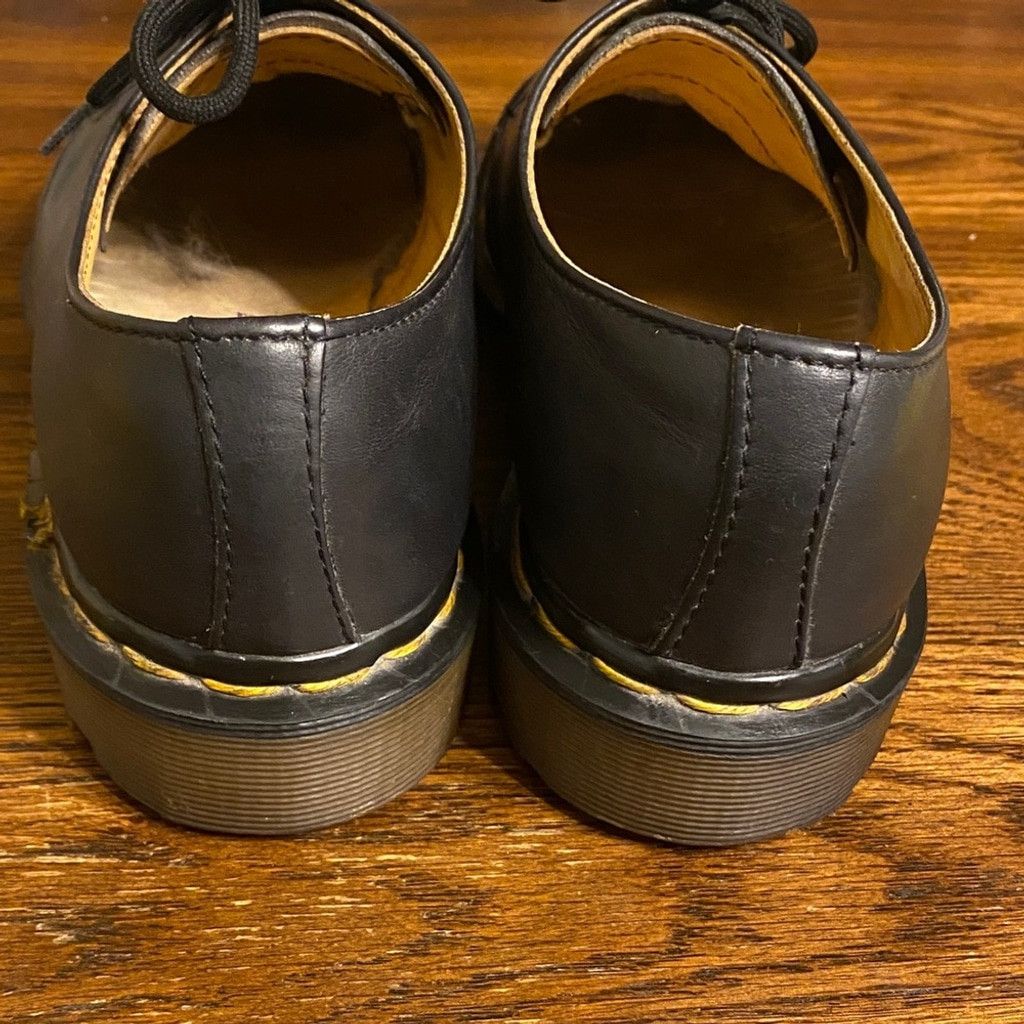 Dr. Martens Dr. Martens 3 eye black low tops Vintage UK Size 6 Size US 6 / EU 39 - 7 Thumbnail