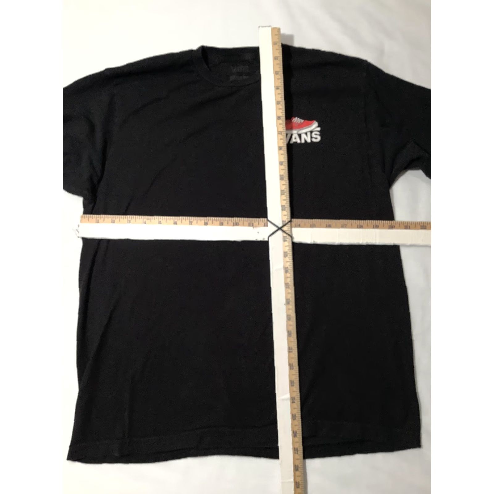 Vans Vans Shirt Mens Large Black Vansiversary March 16 1966 Graphic Logo Skate Tee Size US L / EU 52-54 / 3 - 7 Thumbnail