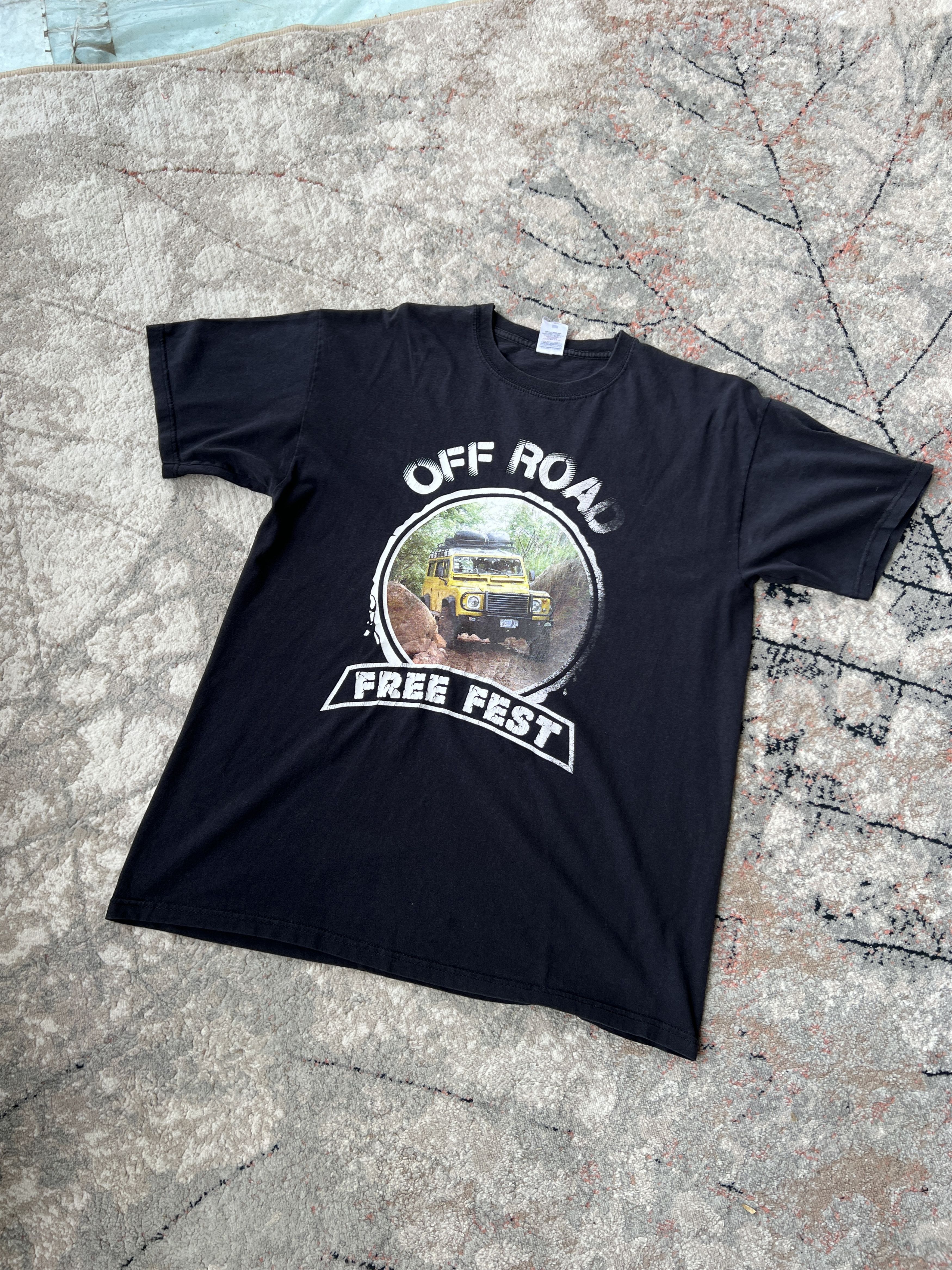 Vintage Off Road Free Fest Land Rover Off Road Master Tee Size US L / EU 52-54 / 3 - 1 Thumbnail