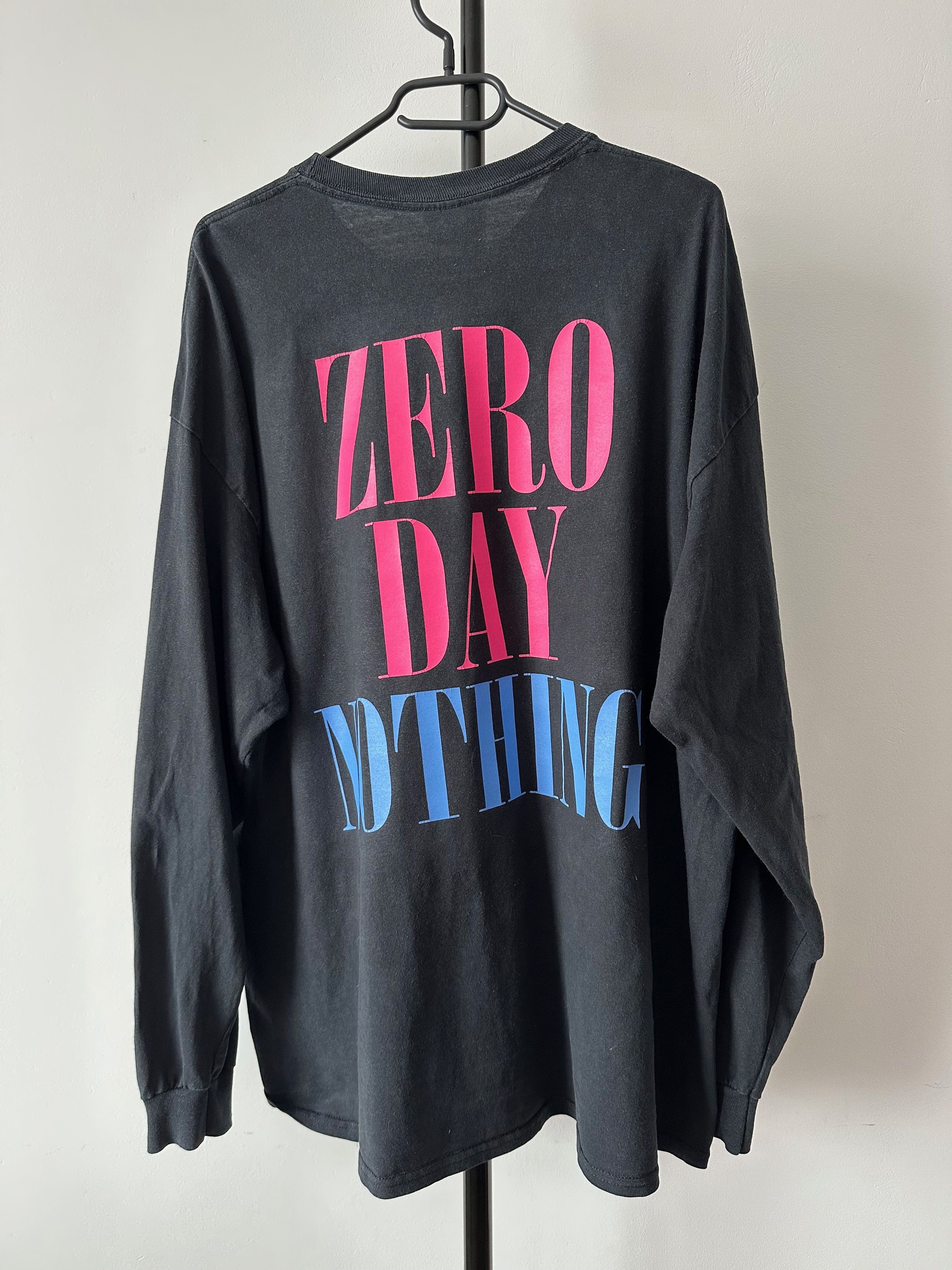Band Tees NOTHING Zero Day Long Sleeve shirt tour rock merch band Size US XXL / EU 58 / 5 - 9 Thumbnail