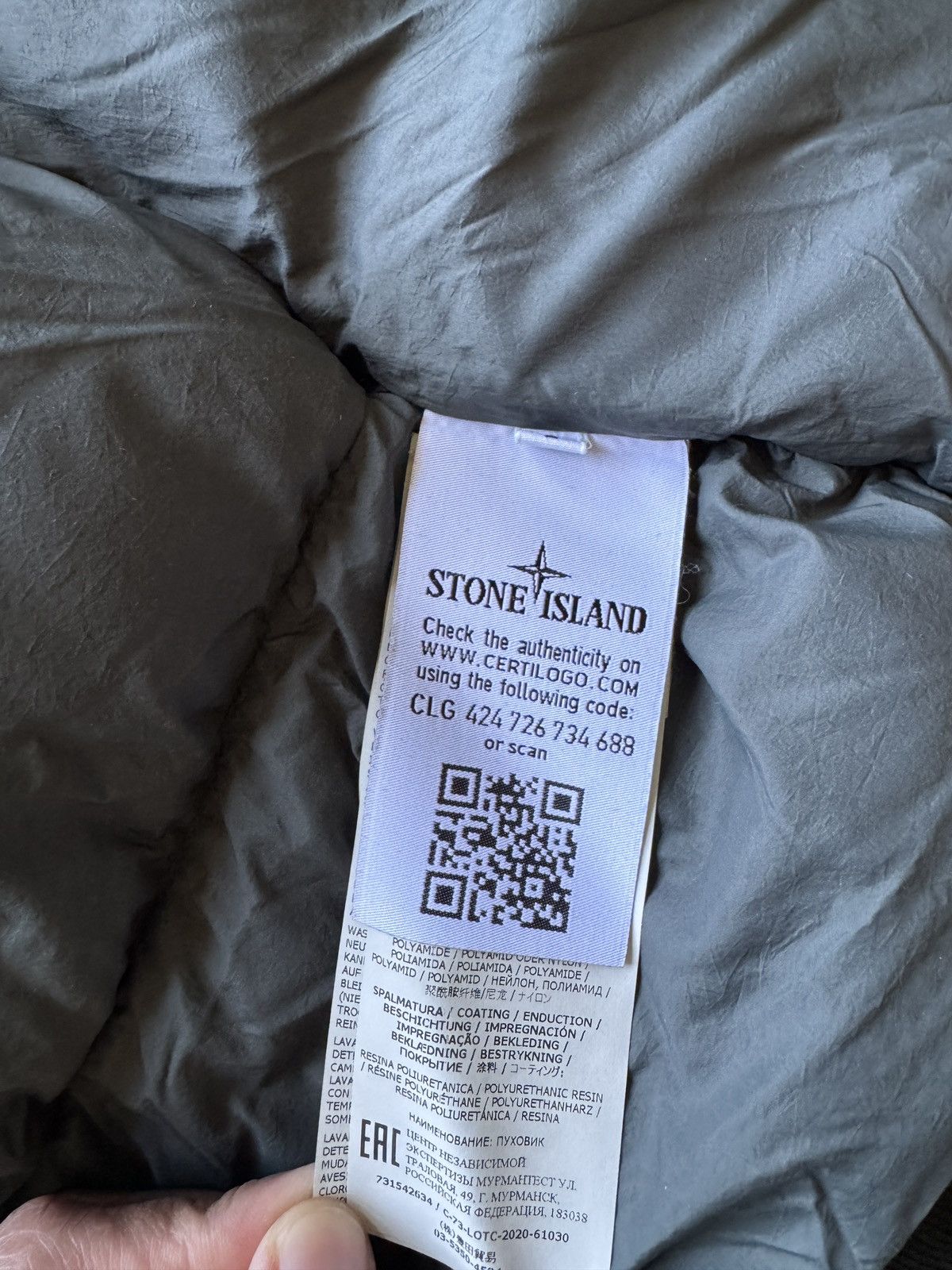 Stone Island Stone Island - Poly Colour Down Jacket Size US S / EU 44-46 / 1 - 6 Thumbnail