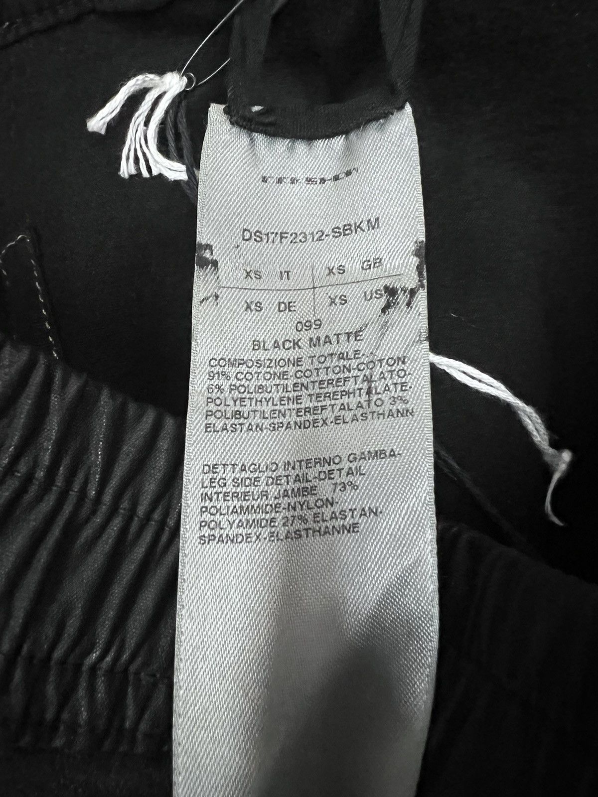 Rick Owens Drkshdw Rick owens waxed nagakins leggings sz xs Size 25" / US 0 / IT 36 - 7 Thumbnail