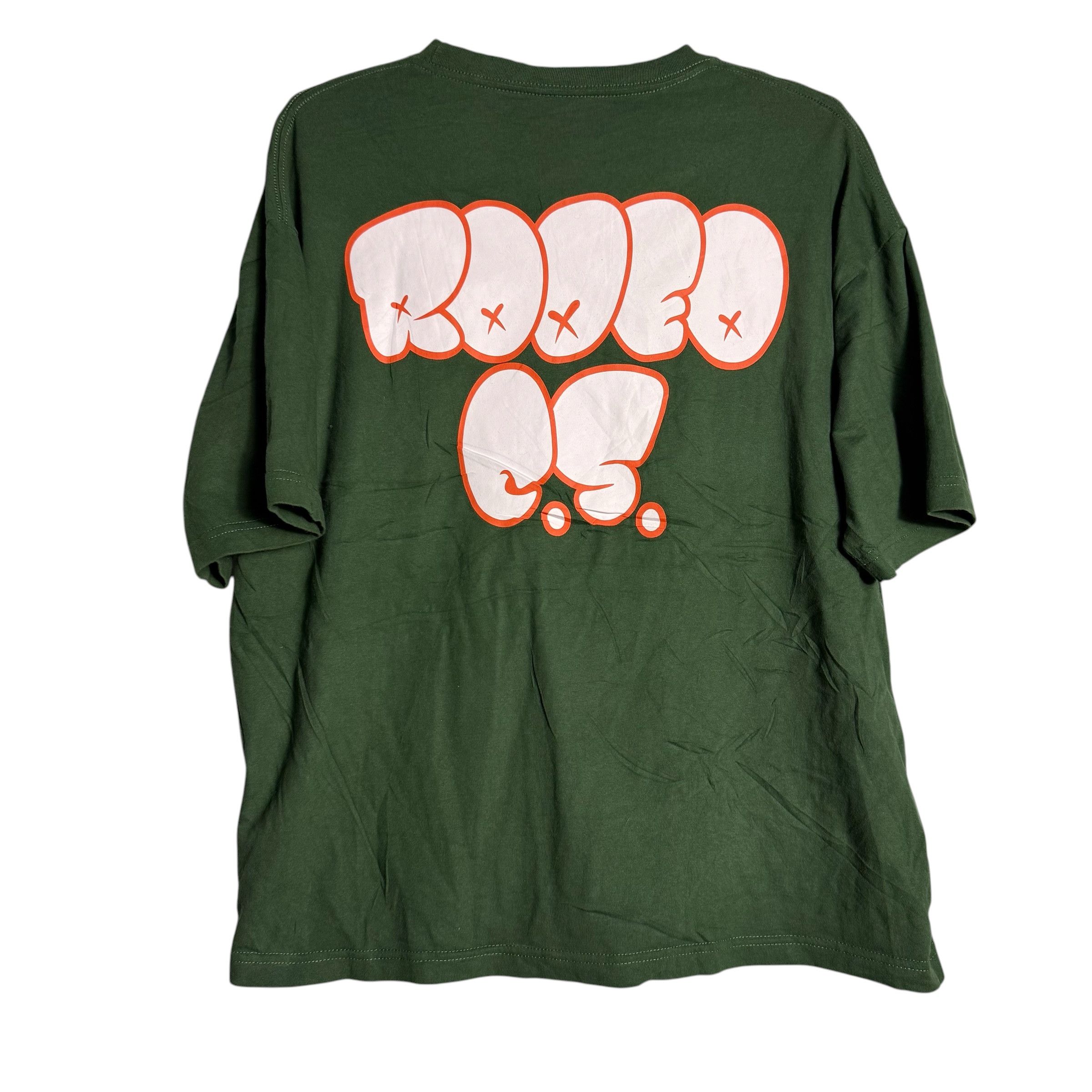 Japanese Brand 🔥RARE🔥Rodeo Crowns Wide Bowl Spellout T-shirt Size US M / EU 48-50 / 2 - 1 Thumbnail