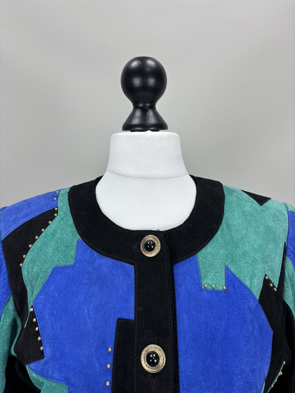 Other Womens leather jacket Dino'z Size 40 Color Multicolor Size S / US 4 / IT 40 - 4 Thumbnail