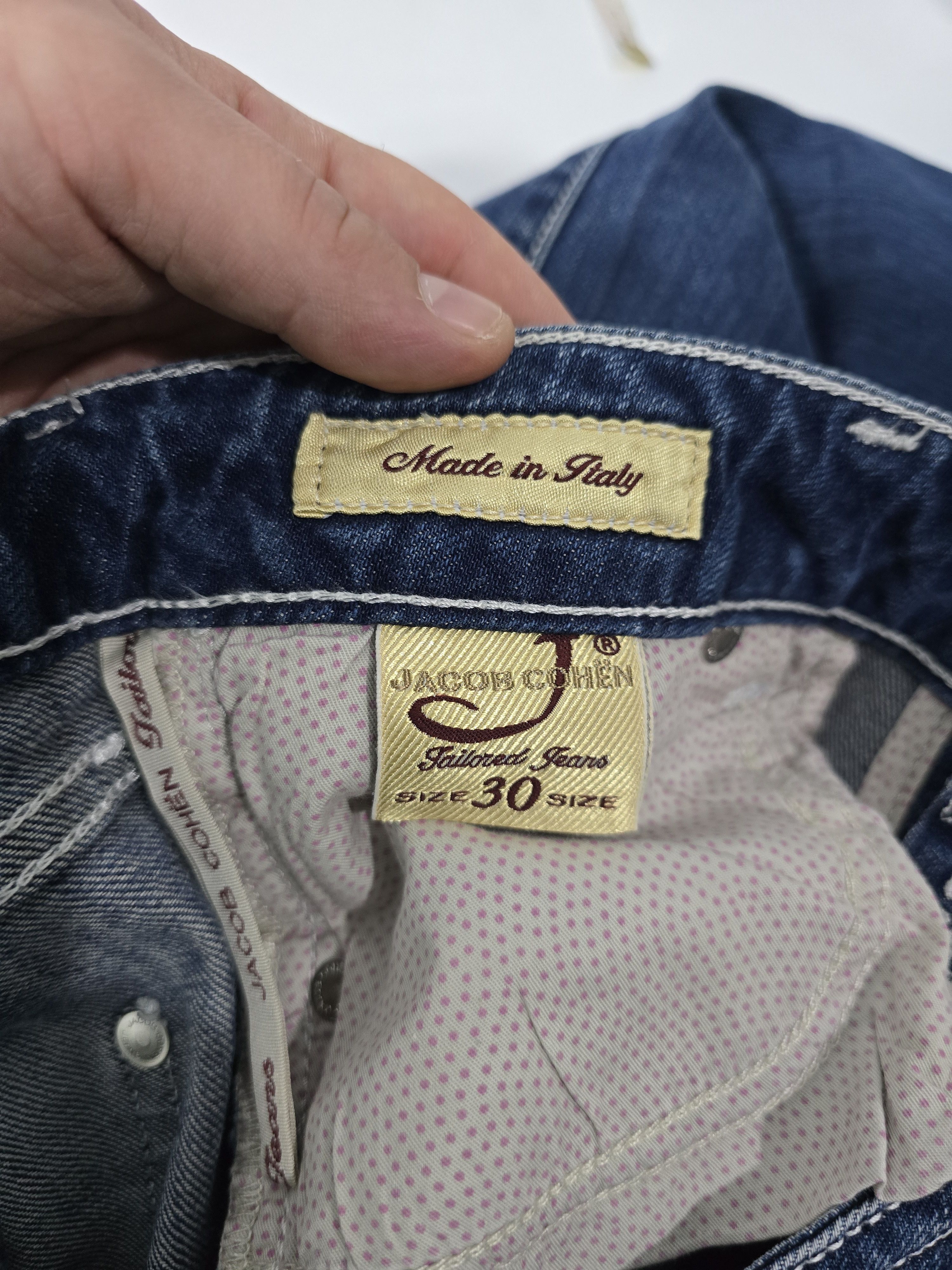 Jacob Cohen × Japanese Brand JACOB COHEN denim women japonese fabric Size 30" / US 8 / IT 44 - 8 Thumbnail