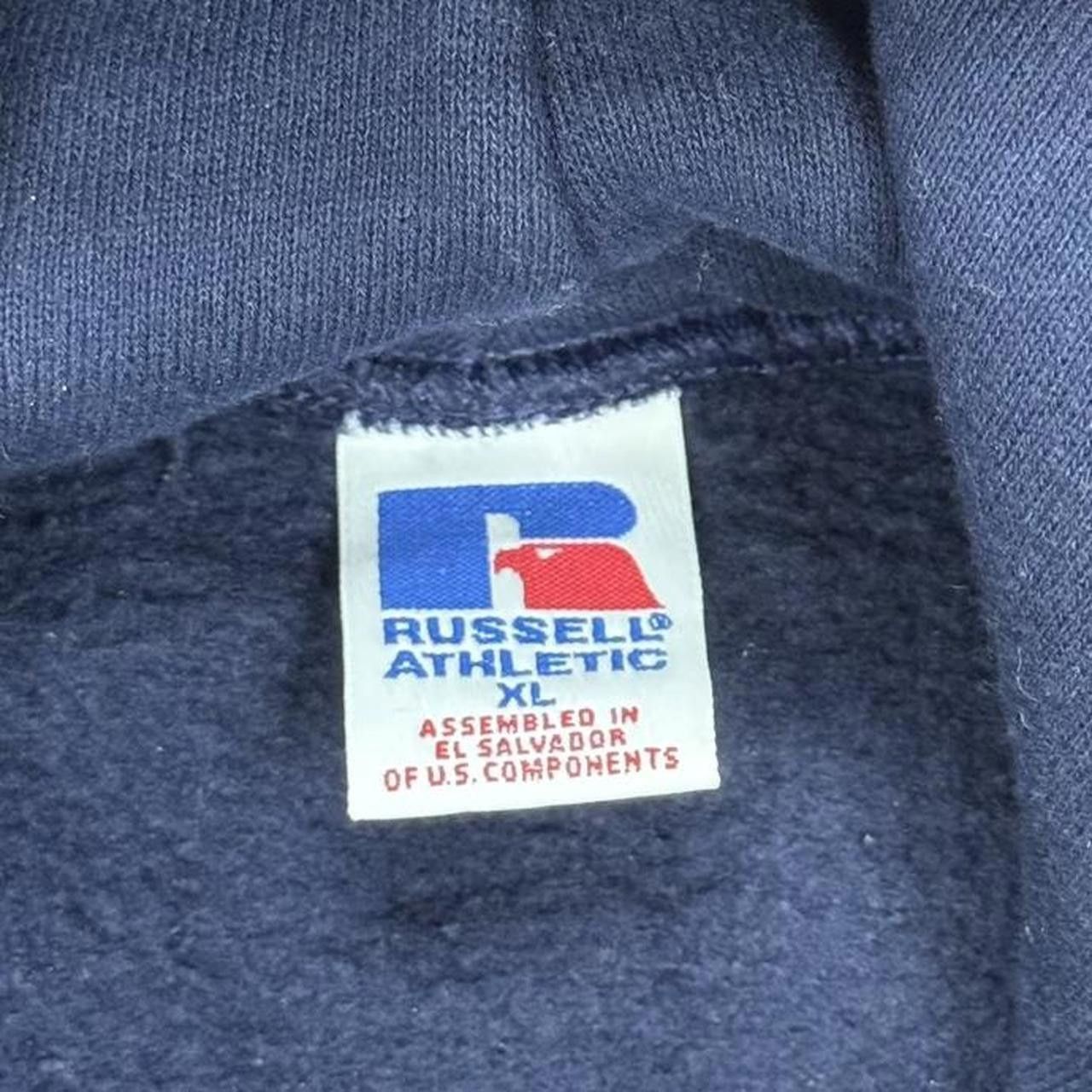 Russell Athletic × Vintage VTG 90s Russell Athletic Boxy Hoodie Size US XL / EU 56 / 4 - 6 Thumbnail