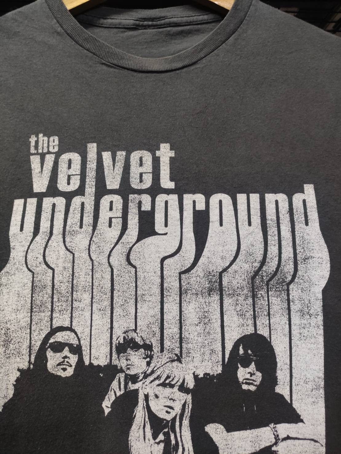Band Tees Vtg The Velvet Underground & Nico Band Faded T-Shirt Size US M / EU 48-50 / 2 - 3 Thumbnail