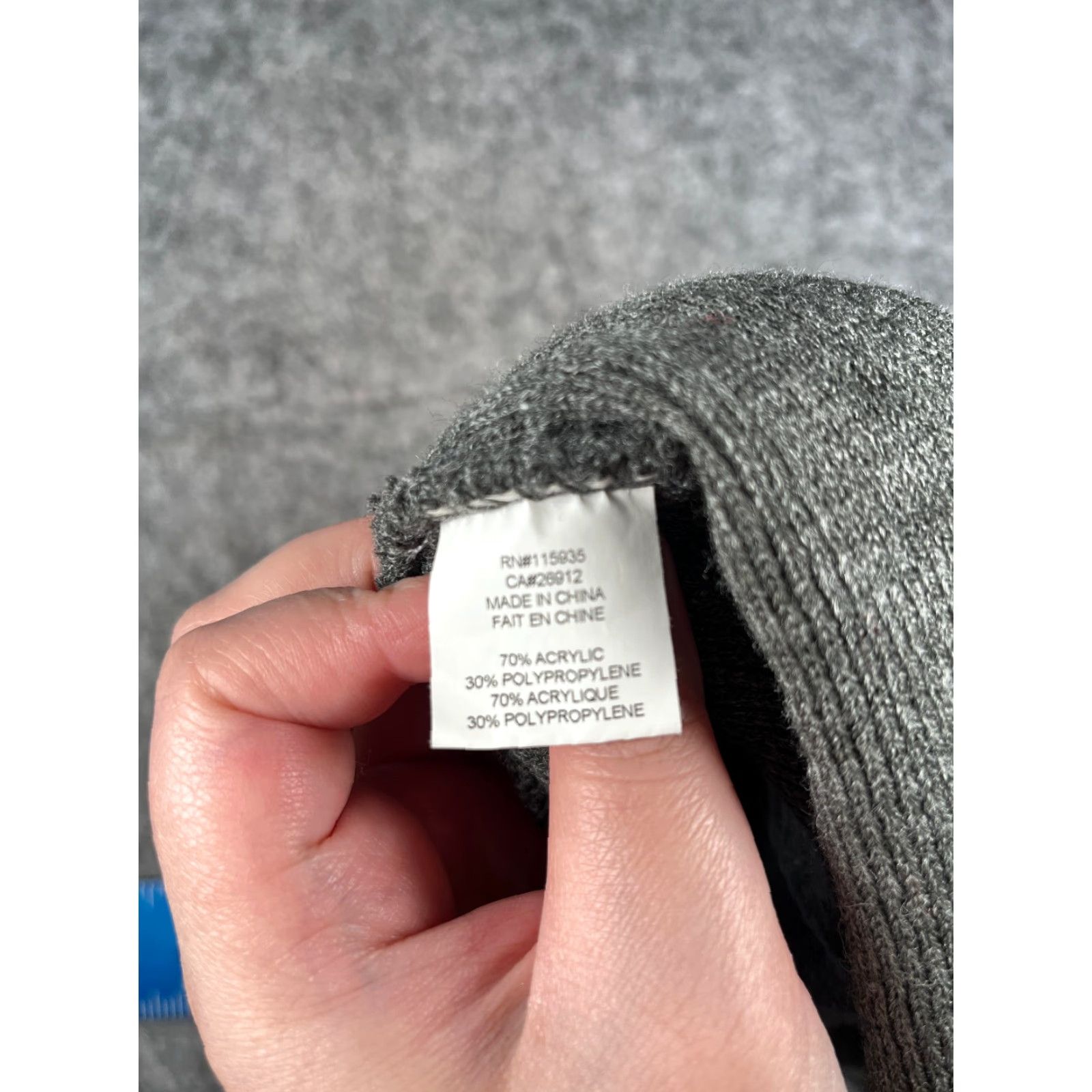 Vintage Spy+ Beanie Adult One Size Gray Knit Hat/Cap Wool Acrylic Polypropylene Blend Est 94 Ski Outdoor Men Style Beanie Summer Fall Winter 90s? Size ONE SIZE - 7 Thumbnail