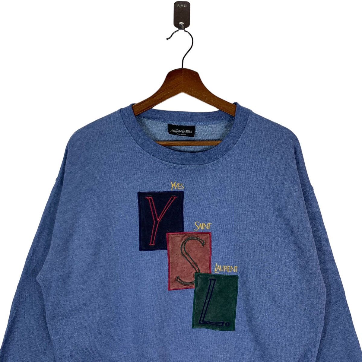 Yves Saint Laurent VINTAGE YSL YVES SAINT LAURENT CREWNECK Size US M / EU 48-50 / 2 - 4 Thumbnail