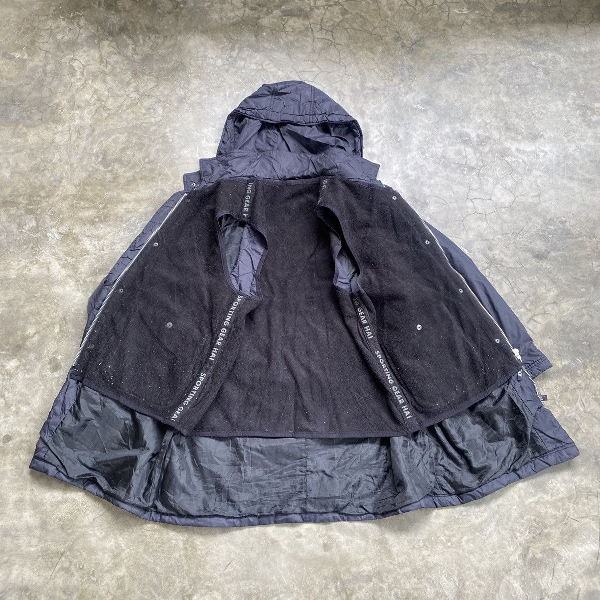 Hai Sporting Gear 90s Hai Sporting Gear By Issey Miyake Parka Jacket Size US XXL / EU 58 / 5 - 3 Thumbnail