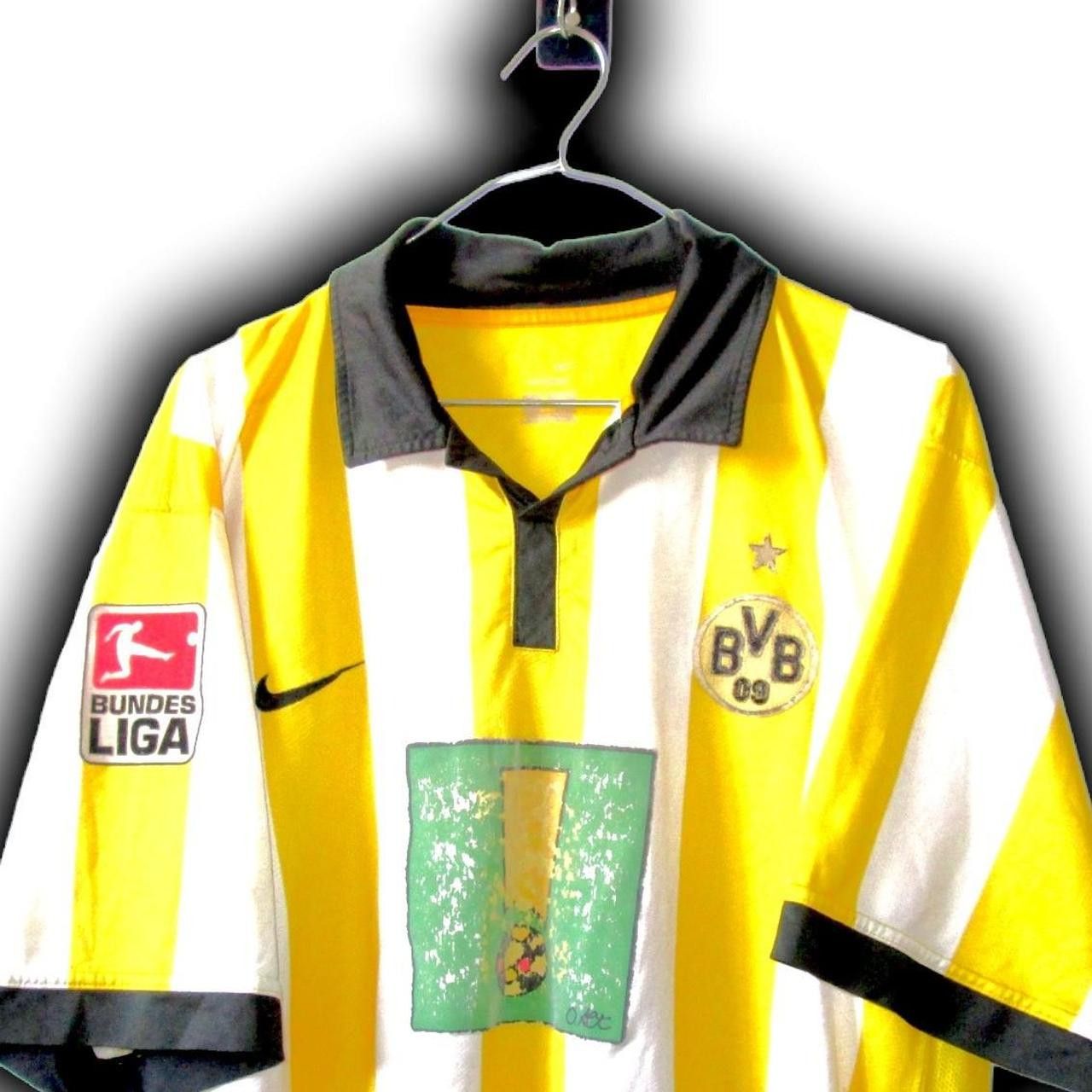Nike Borussia Dortmund Germany 2006 2007 Home Shirt Jersey BVB Size US XL / EU 56 / 4 - 1 Thumbnail